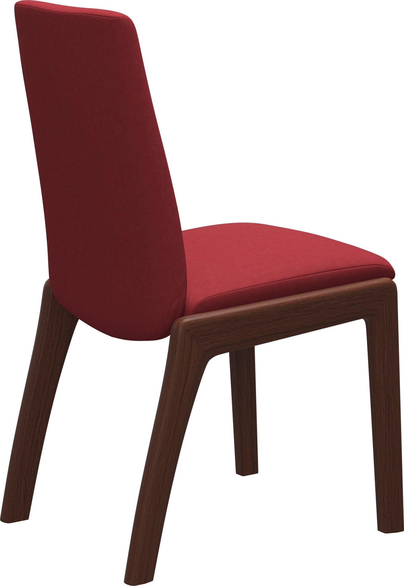 Stressless® Polsterstuhl »Laurel«, Microfaser DINAMICA, Low Back, Größe M, mit abgerundeten Beinen in Walnuss