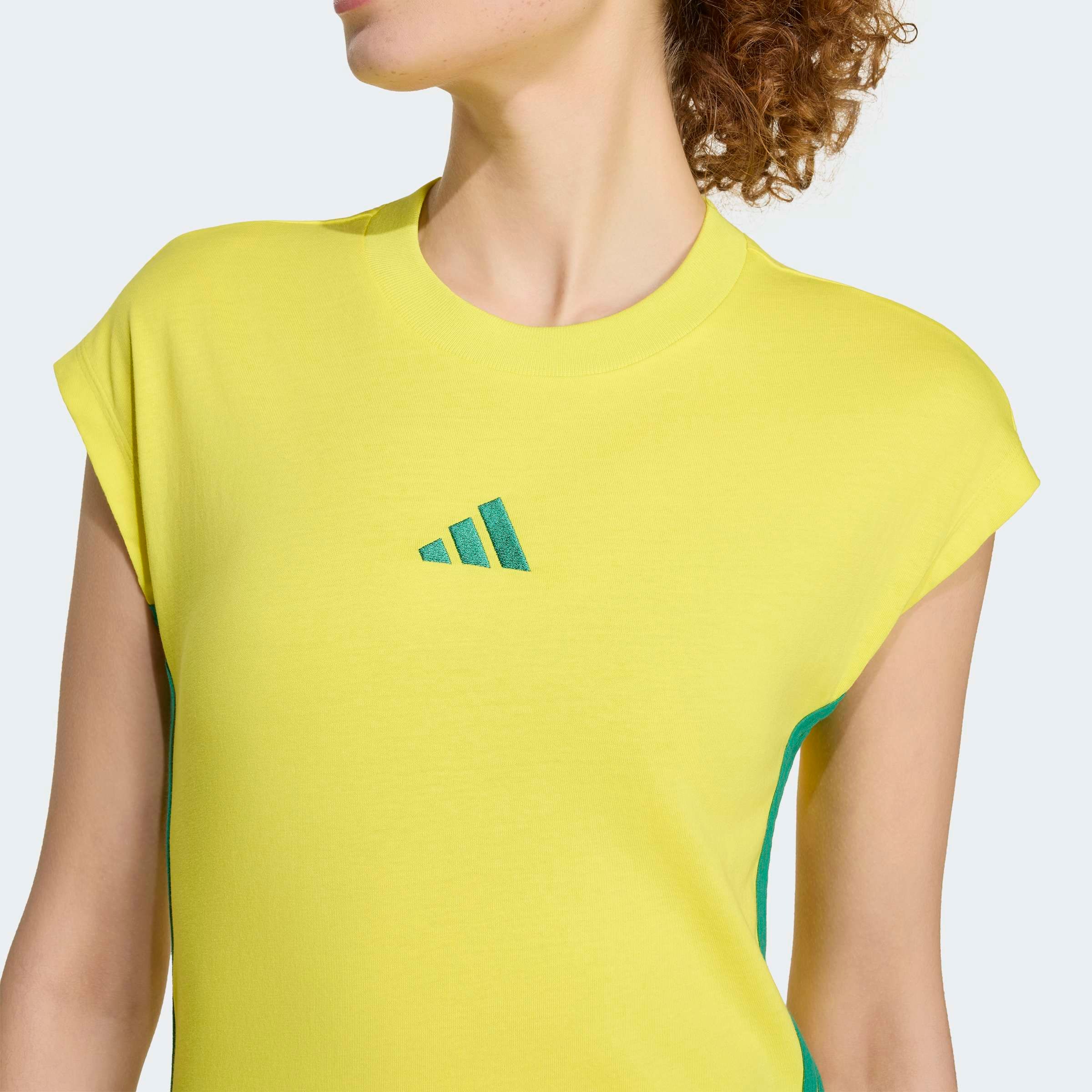 adidas Sportswear T-Shirt »ESSENTIALS 3-STREIFEN SINGLE JERSEY«