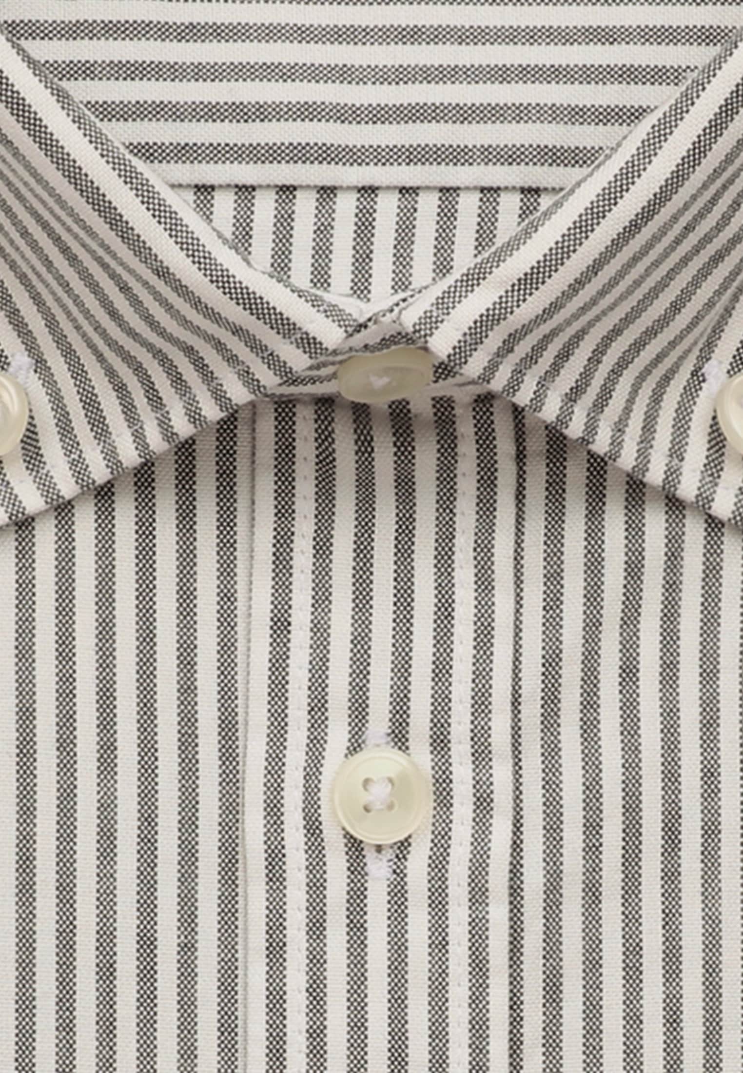 seidensticker Businesshemd »Schwarze Rose« Regular 1/1 Button-Down-Kragen Streifen