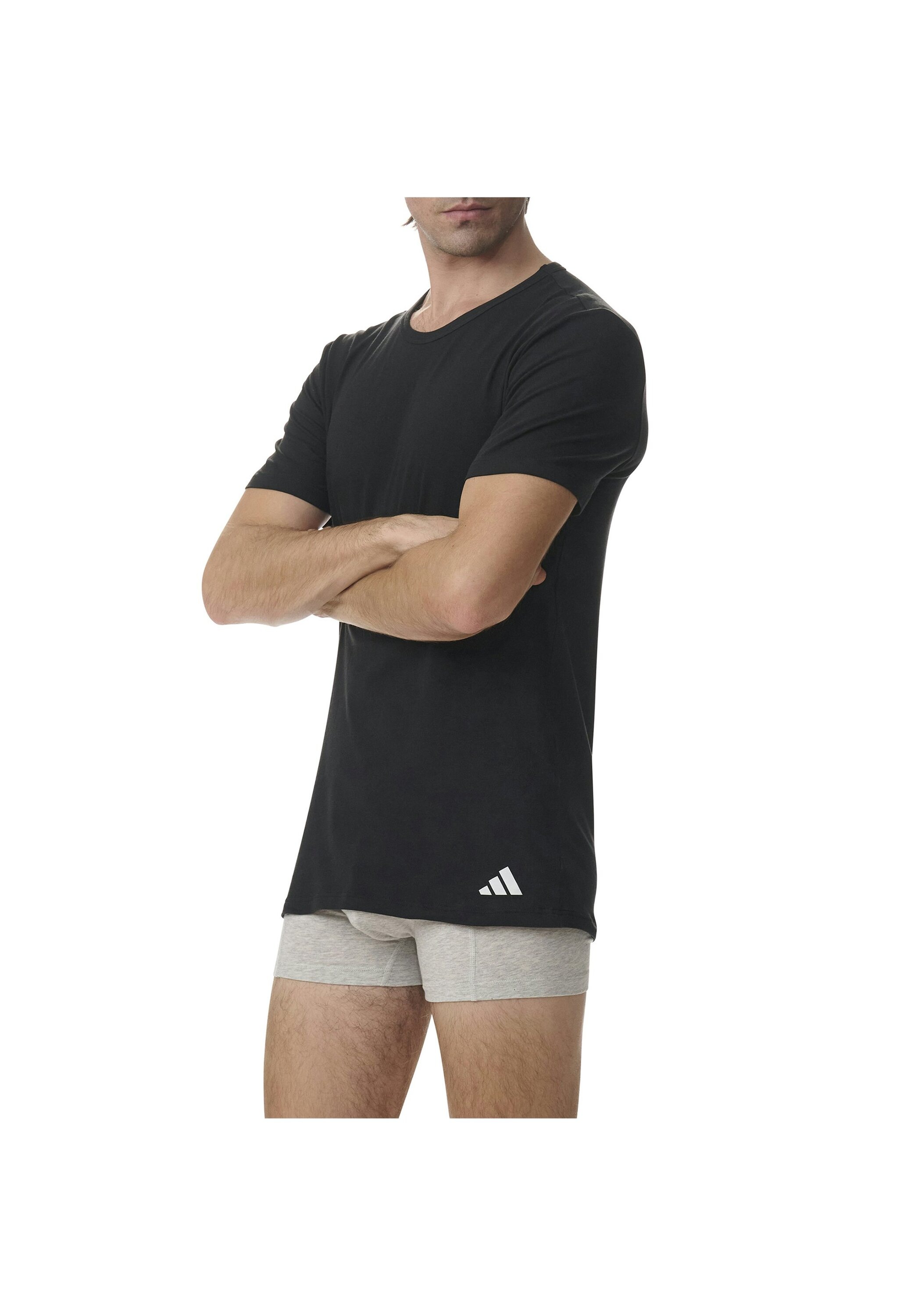 adidas Originals T-Shirt »T-Shirt Crew Neck Shirt Active Flex Cotton 2er Pack«
