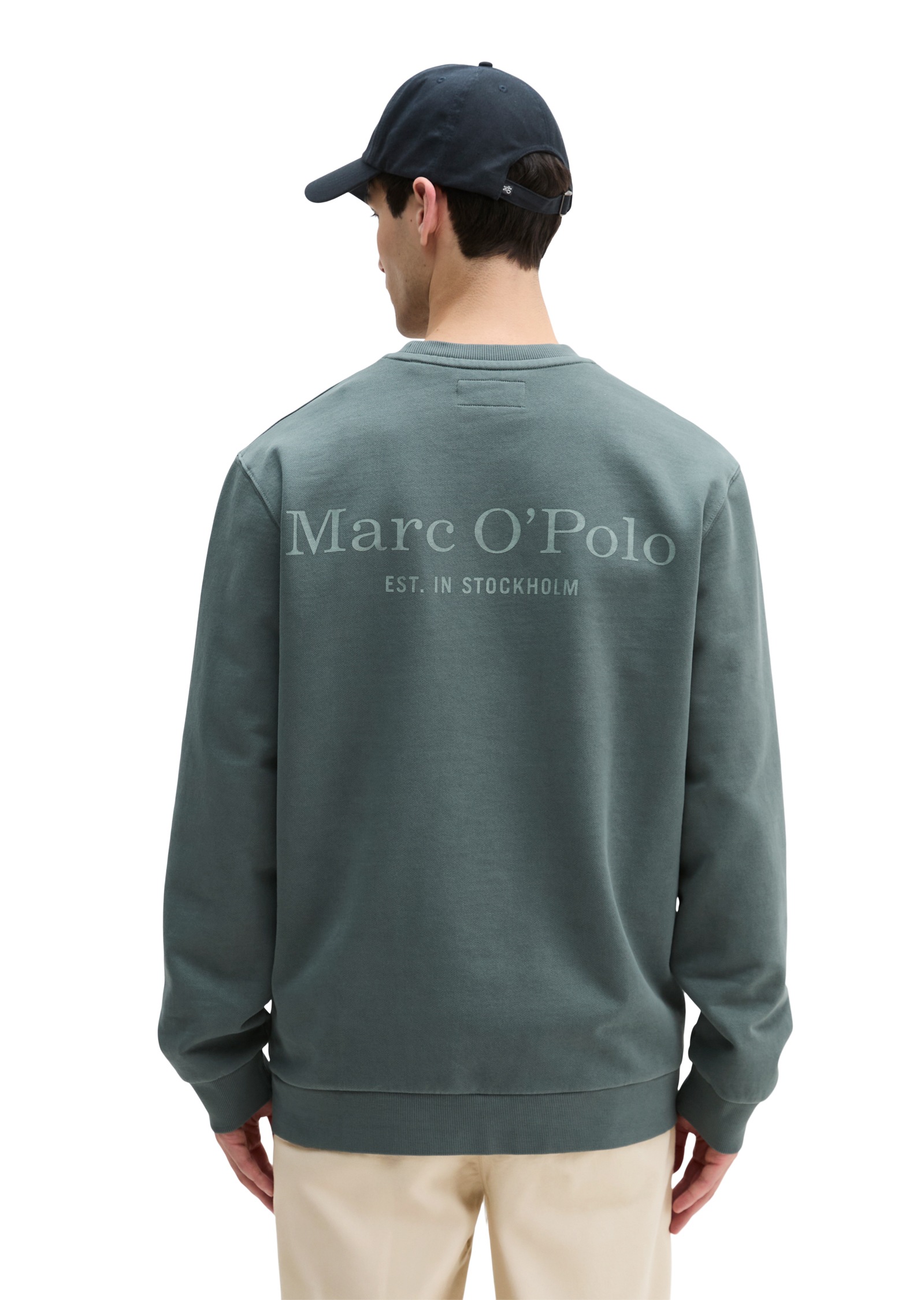 Marc O'Polo Sweatshirt , regular fit mit Logoprint auf der Rückseite
