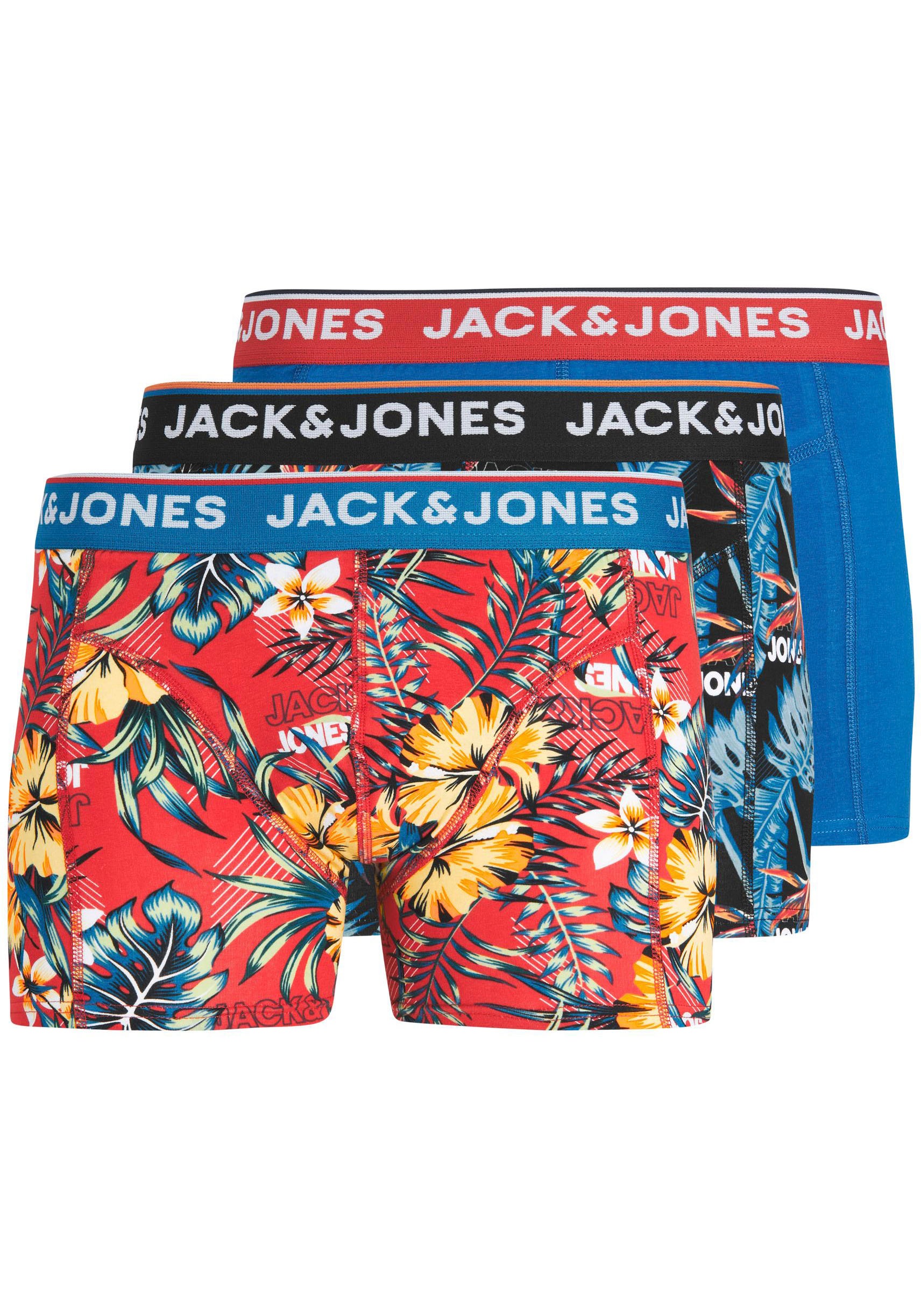 Jack & Jones Junior Boxershorts »JACAZORES TRUNKS 3 PACK NOOS JNR«, (Packung, 3 St.) kaufen