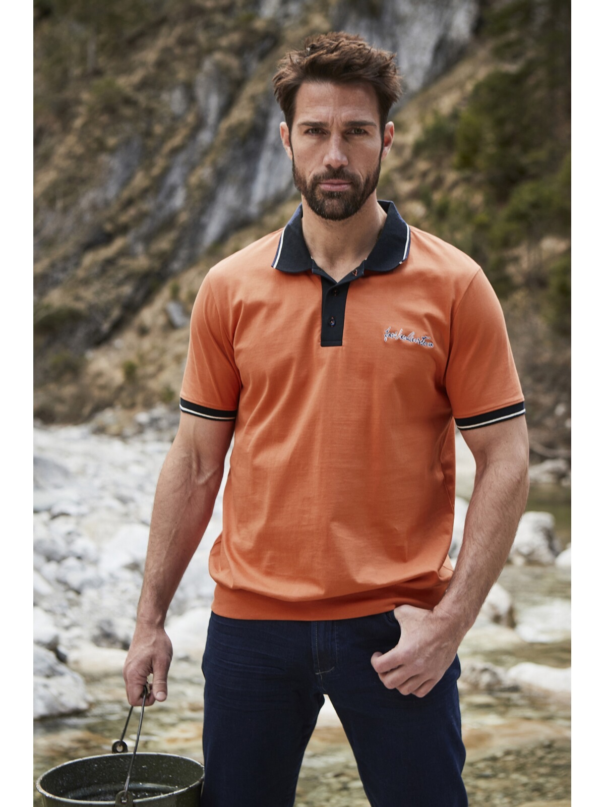 Jan Vanderstorm Poloshirt »Poloshirt RUL«