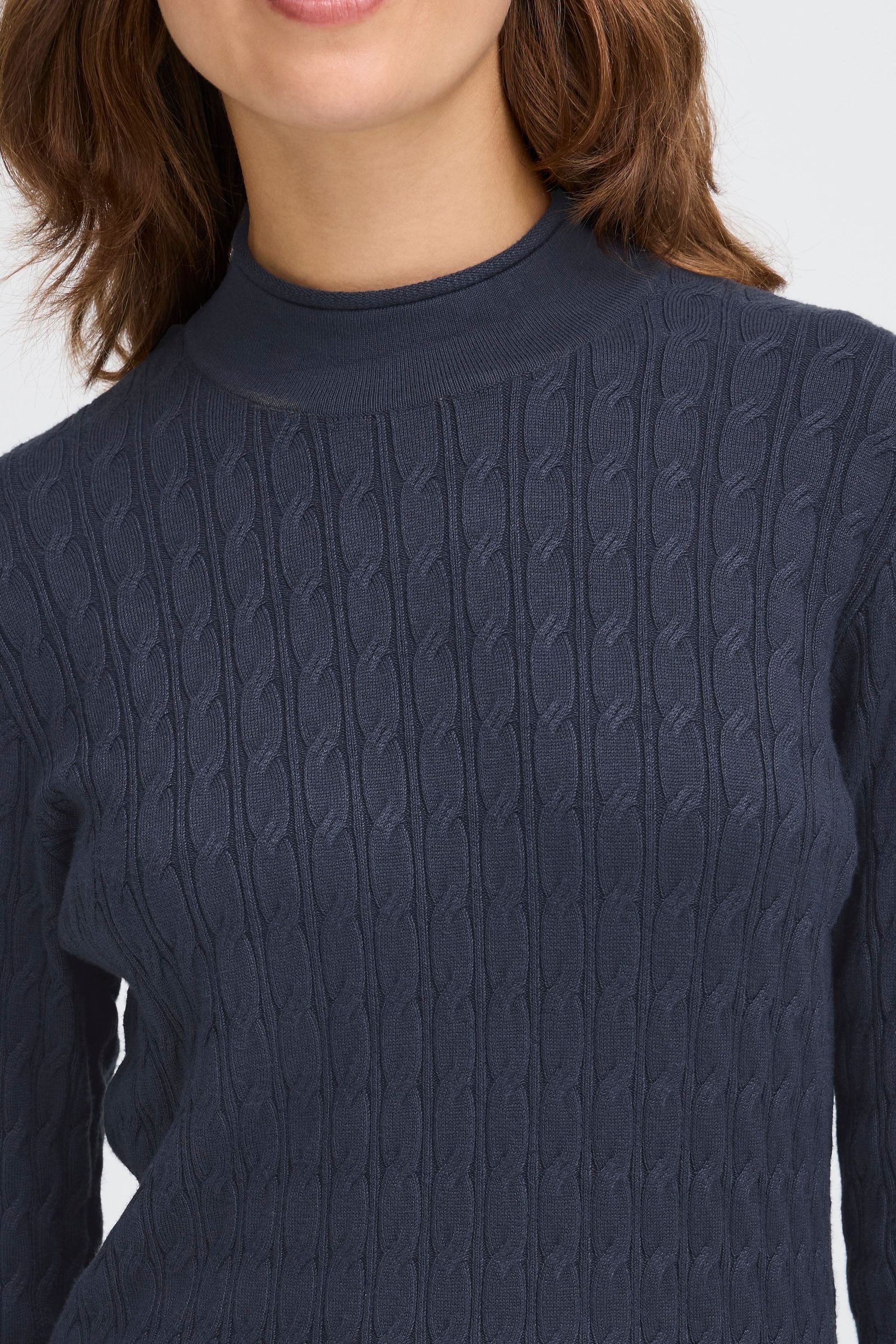 OXMO Rollkragenpullover »Rollkragenpullover OXISALLY«