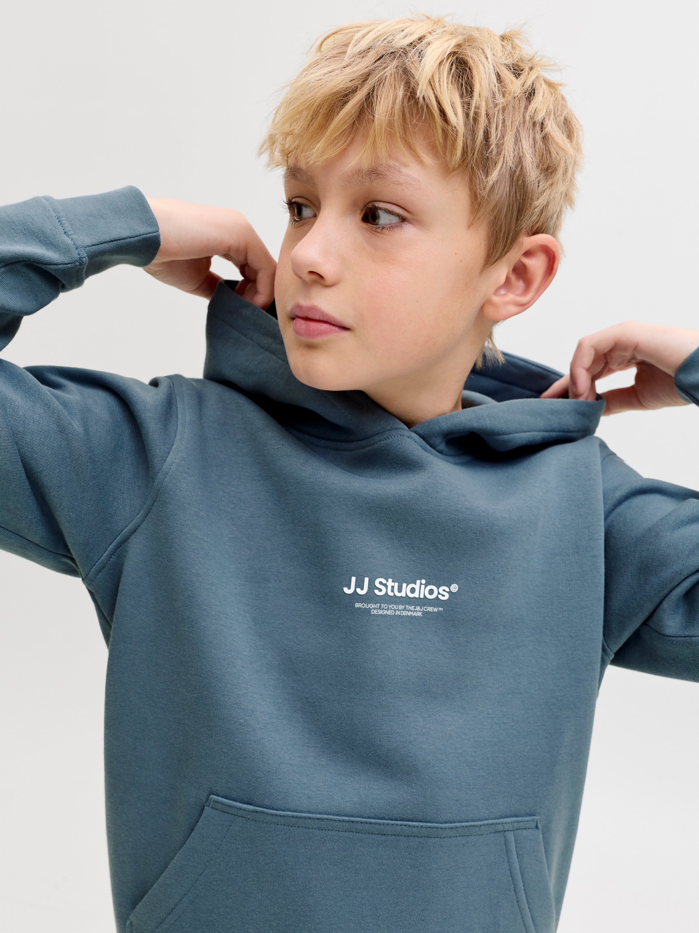 Jack & Jones Junior Kapuzensweatshirt »JJESOHO SWEAT HOOD NOOS JNR«, Baumwollmischung, relaxed fit
