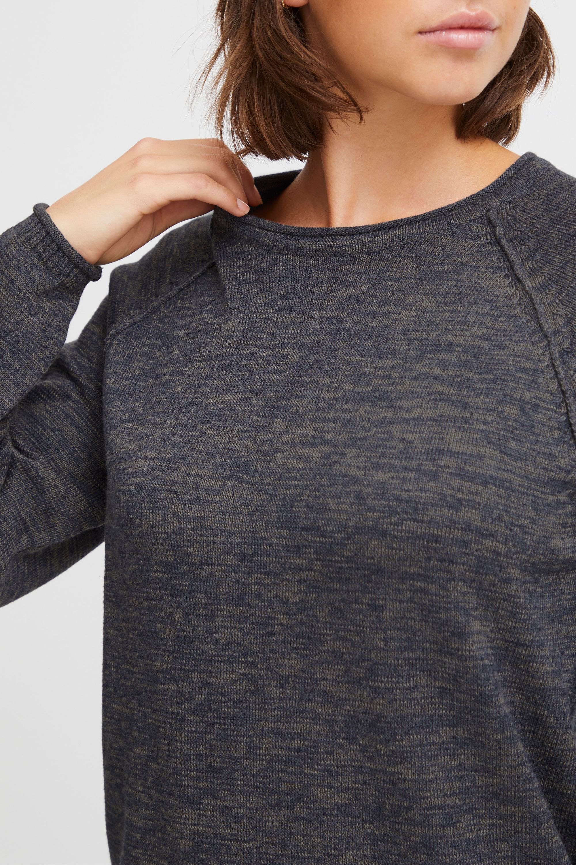 OXMO Strickfleece-Pullover »Strickpullover OXDaniela«
