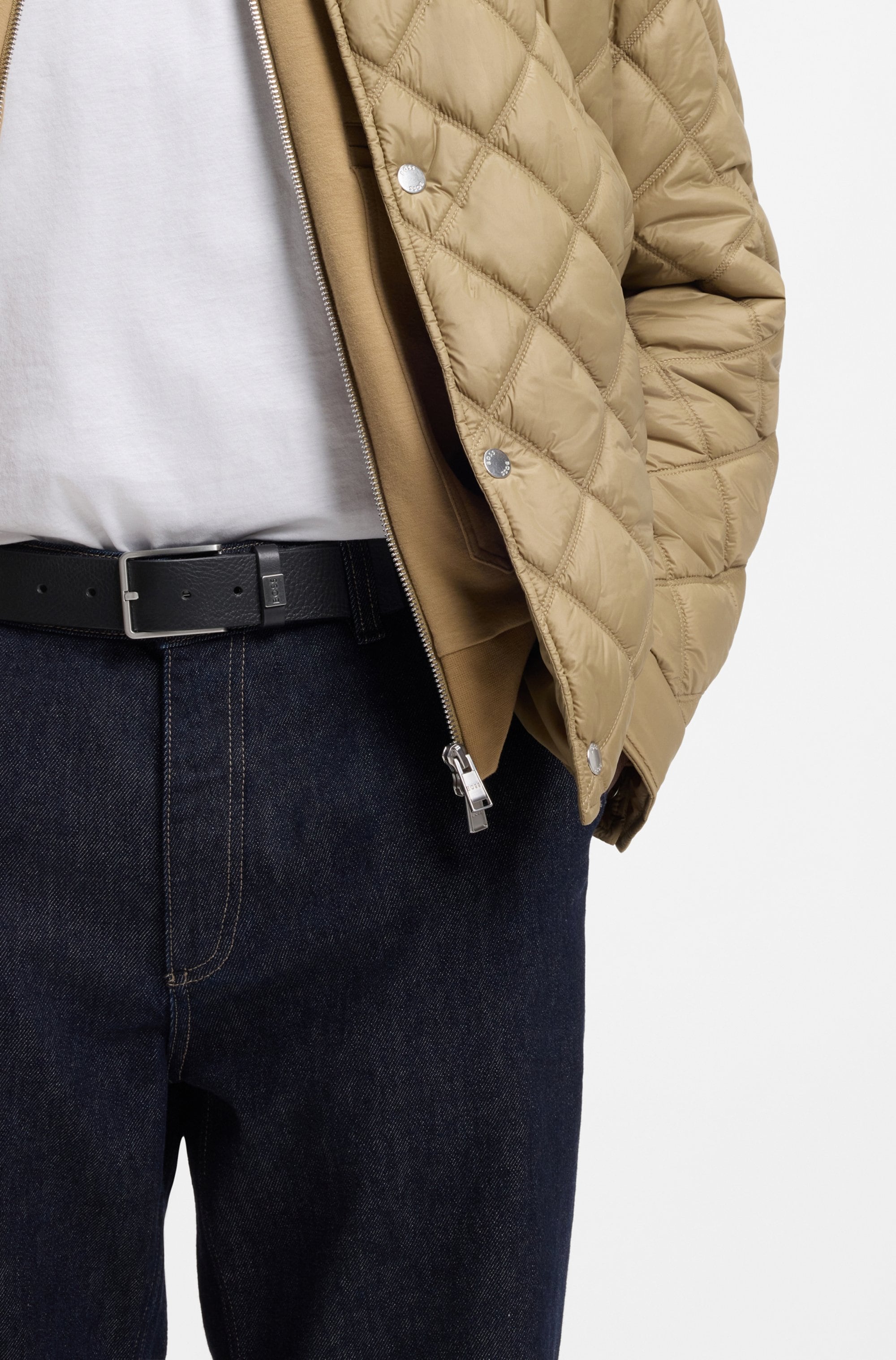 BOSS Ledergürtel »Elio Sz35« mit Markenlabel von BOSS