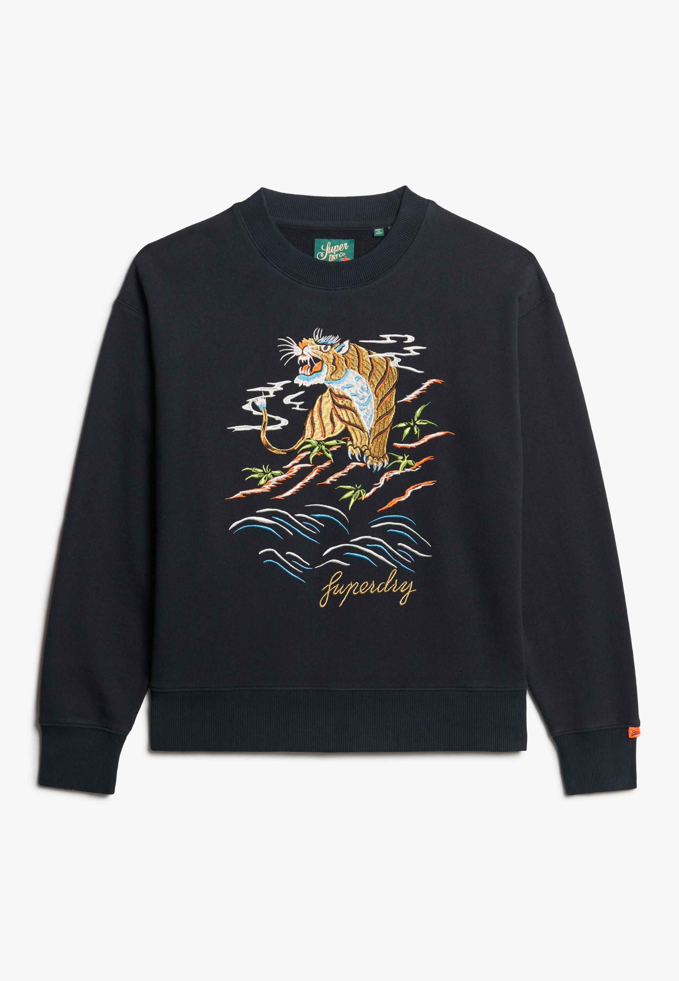 Superdry Sweatshirt »SUIKA EMBROIDERED LOOSE CREW«