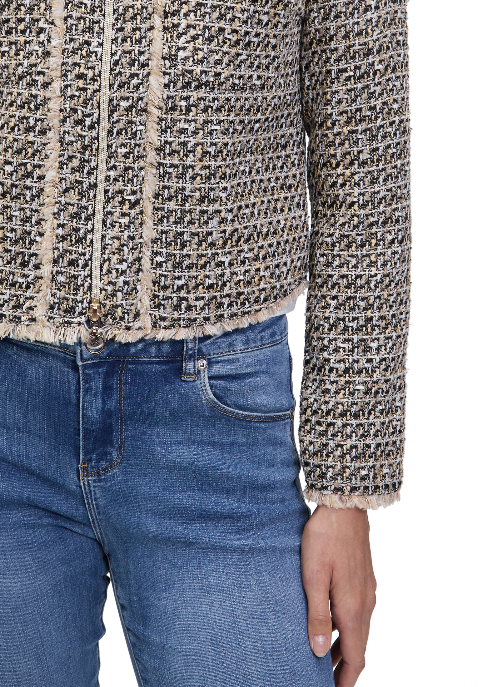 Betty Barclay Jackenblazer »Blazer-Jacke mit Fransen«