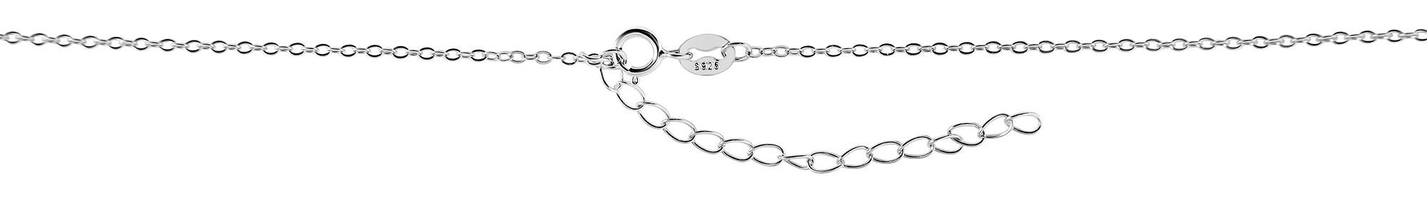Adelia´s Kette ohne Anhänger »925 Silber Halskette mit Anhänger 41 cm mit funkelnden Zirkonia«