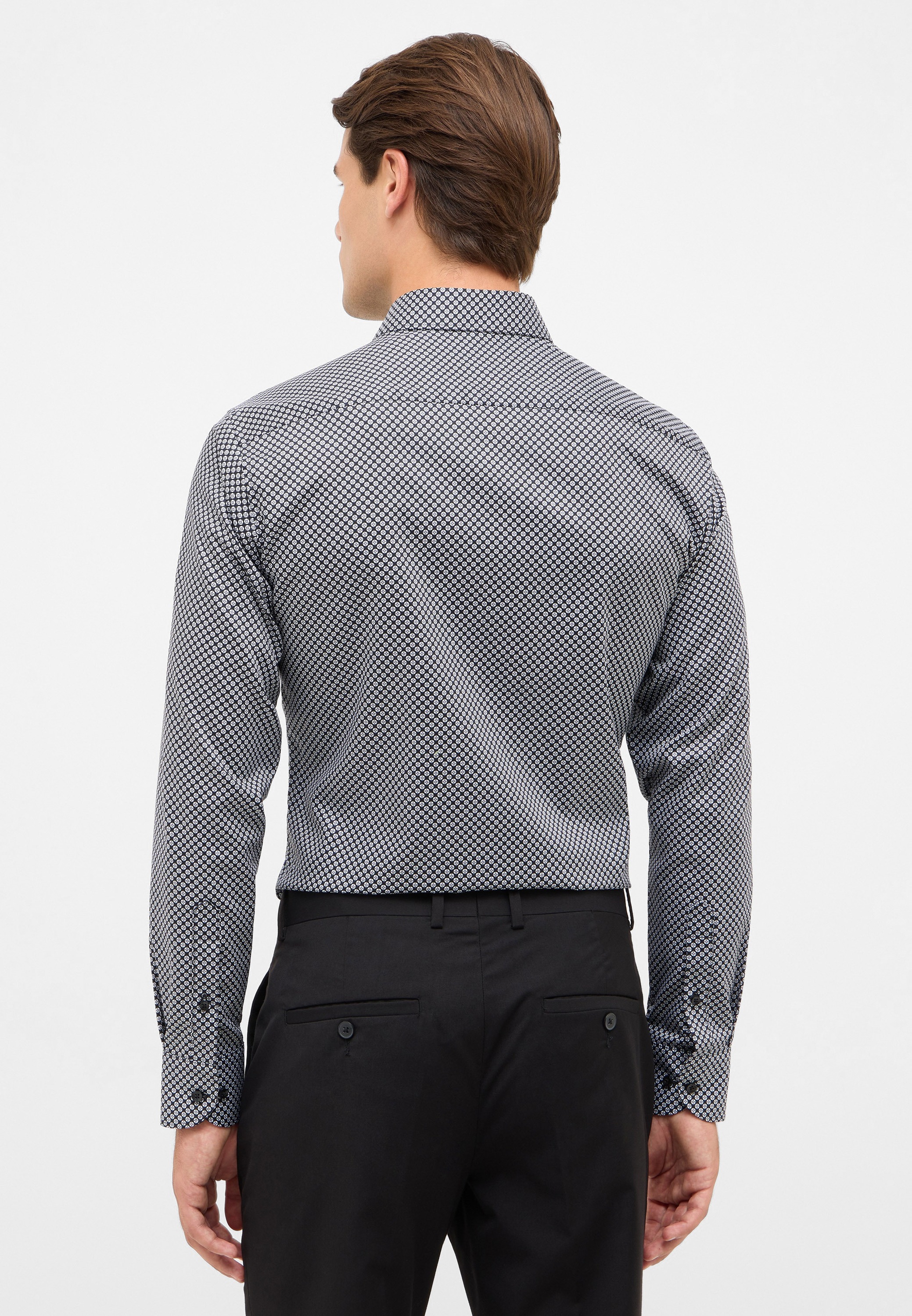 Eterna Langarmhemd »SLIM FIT« NON IRON (bügelfrei)