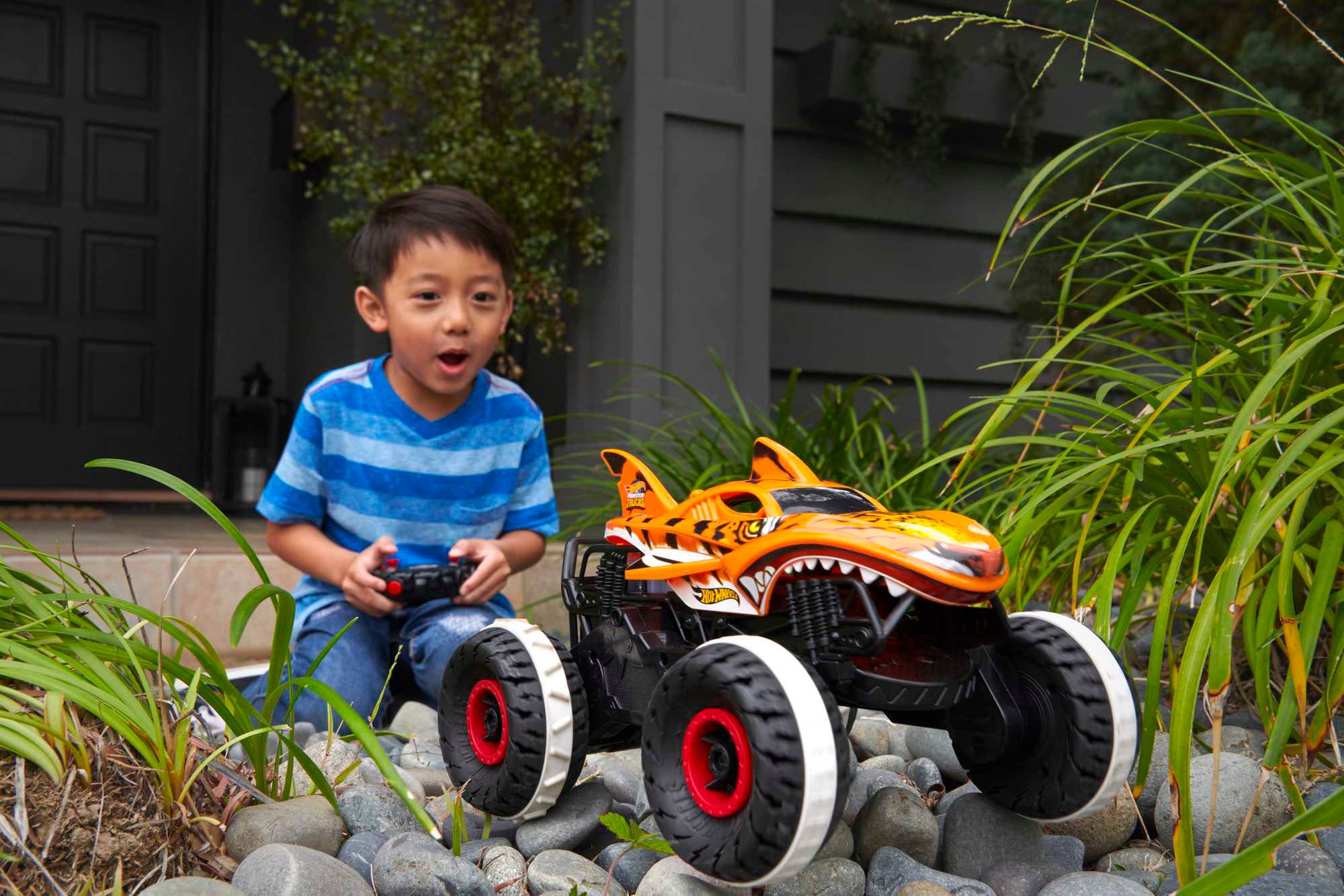 Hot Wheels RC-Auto »Tiger Shark Monster Truck«