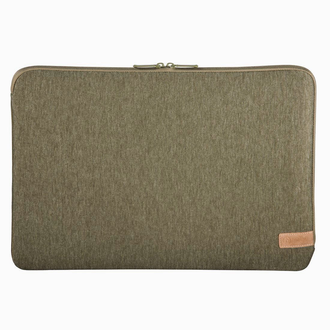 Notebook-Sleeve Jersey, bis 30 cm (11,6), Oliv