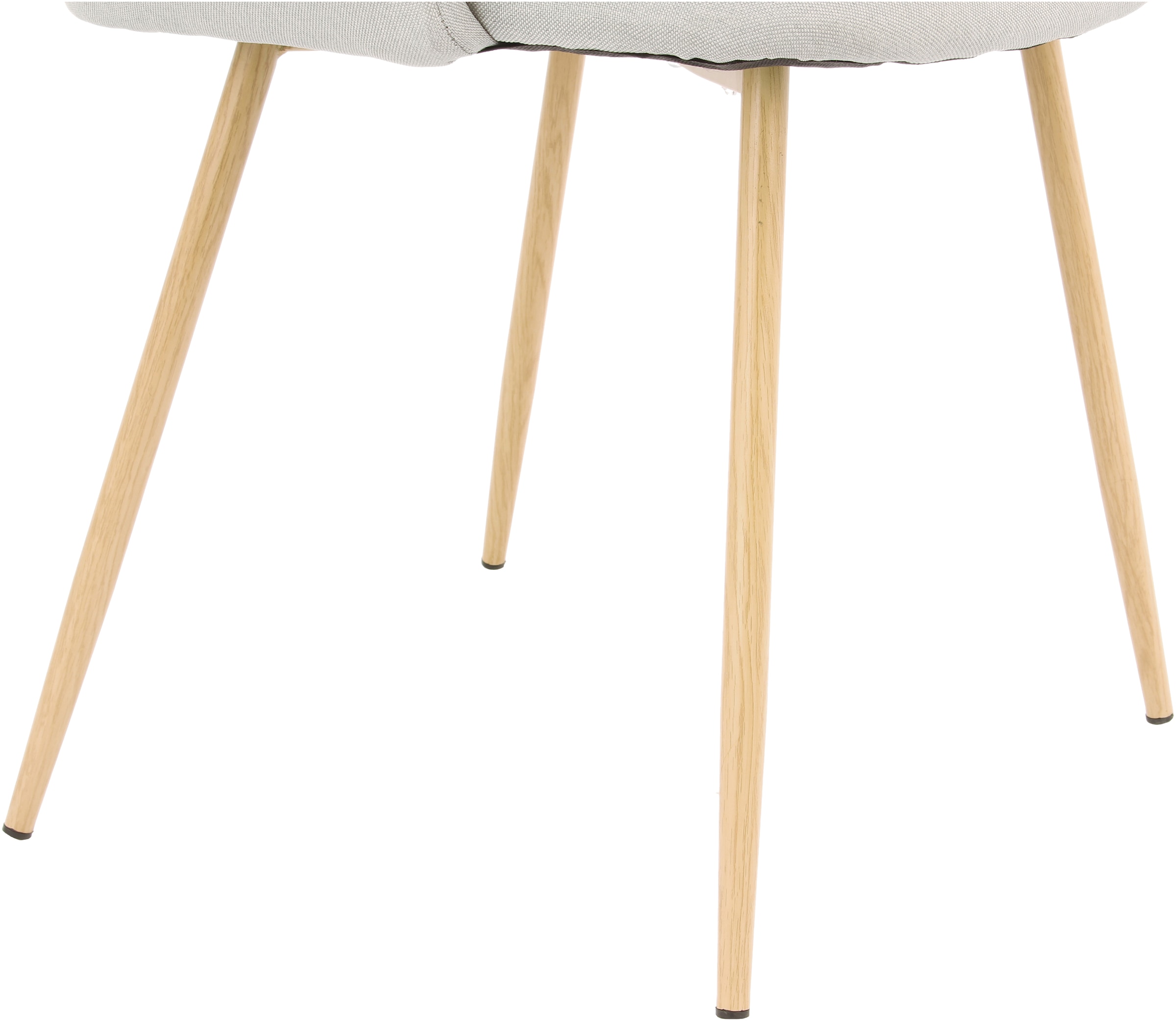 Kayoom »Stuhl Celina 110 2er-Set Grau,samtweicher Bezug in moderner Farbgebung« (Set) 2 Stk.samtweicher Bezug, bequem, zeitlos, Hingucker in jedem Wohnbereich