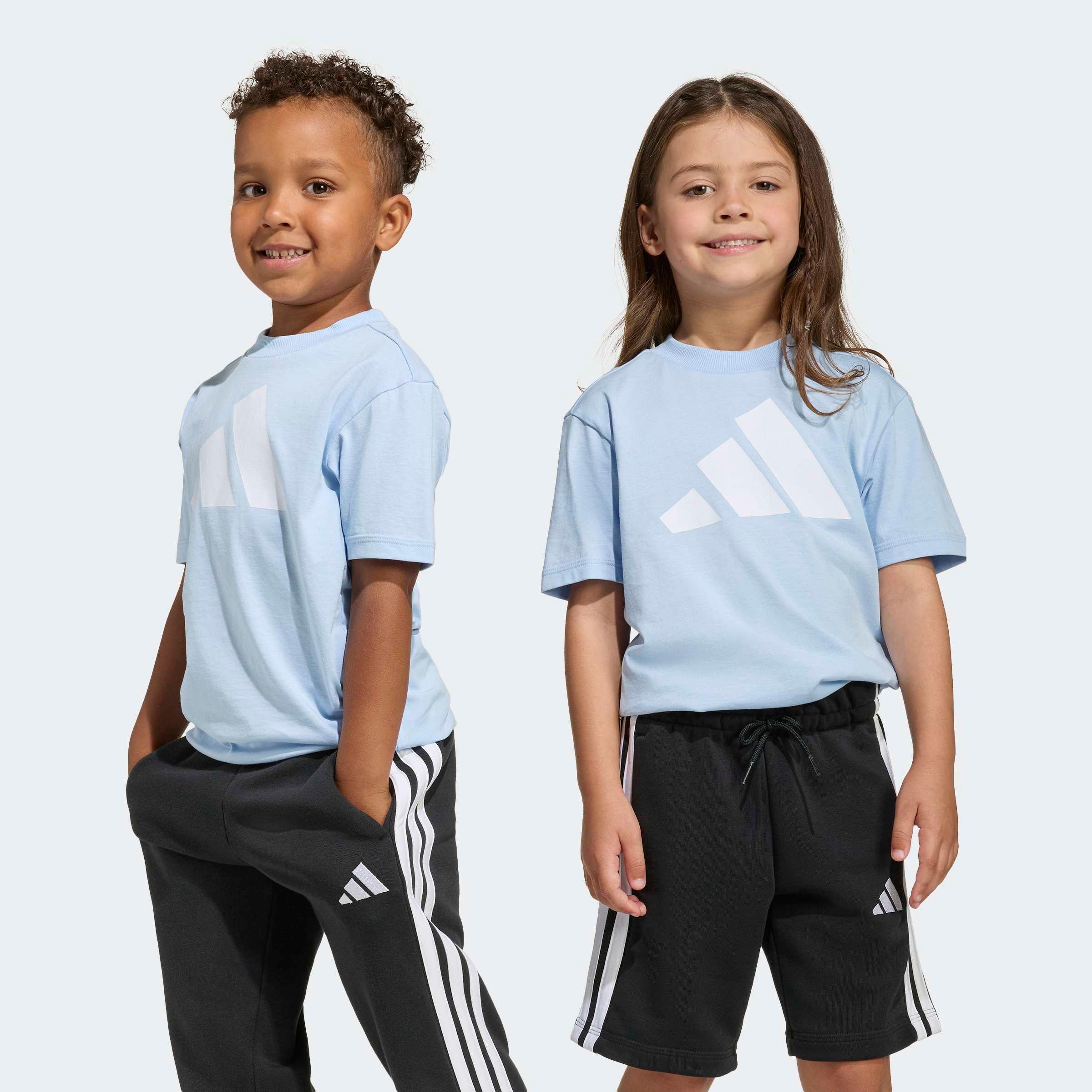 adidas Sportswear T-Shirt »ESSENTIALS KIDS« sportlicher Stil, Kurzarm, aus Baumwolle