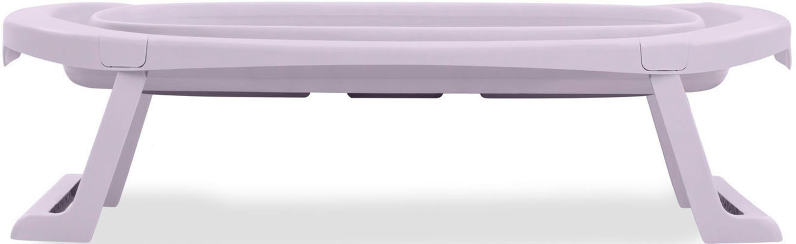Hauck Babybadewanne »Wash N Fold M, Lavender«, Faltbadewanne mit Wassertemperaturmessung am Ablaufstopfen