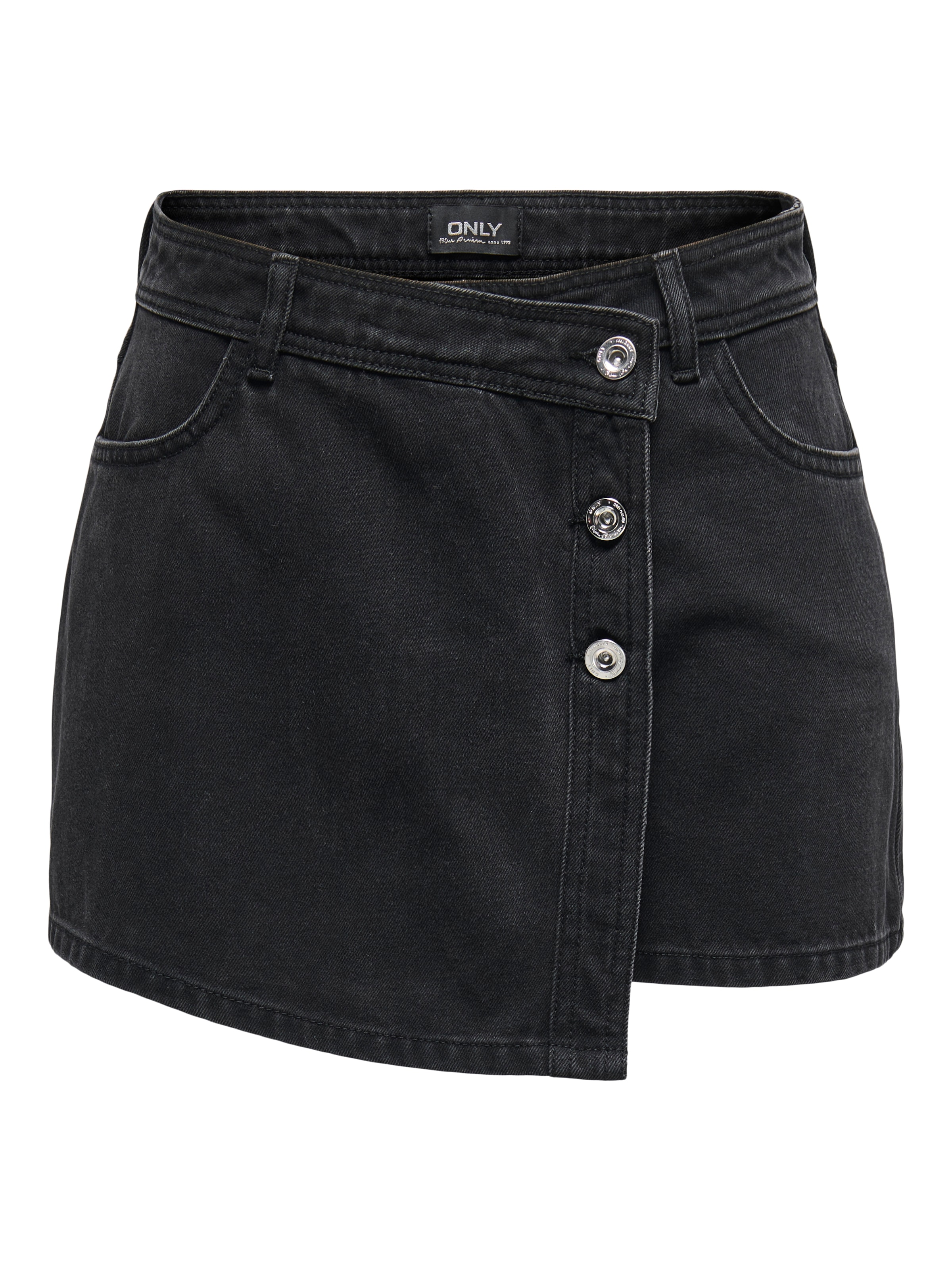 ONLY Jeansshorts »ONLLESLY REG LB DNM SKORT BJ NOOS« Baumwolle, Regular Waist, Hosenrock