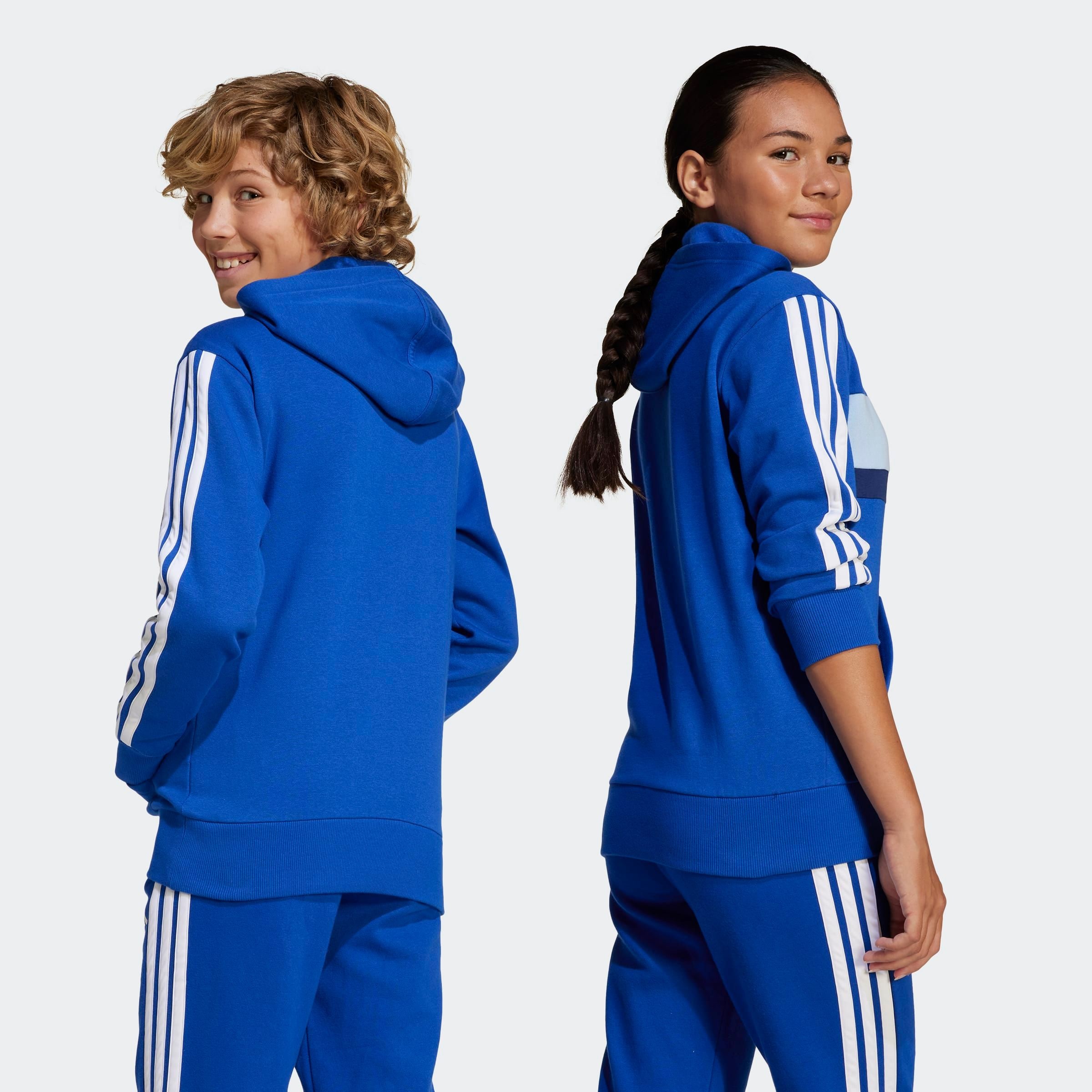 adidas Sportswear Kapuzensweatshirt »J 3S TIB FL HD«