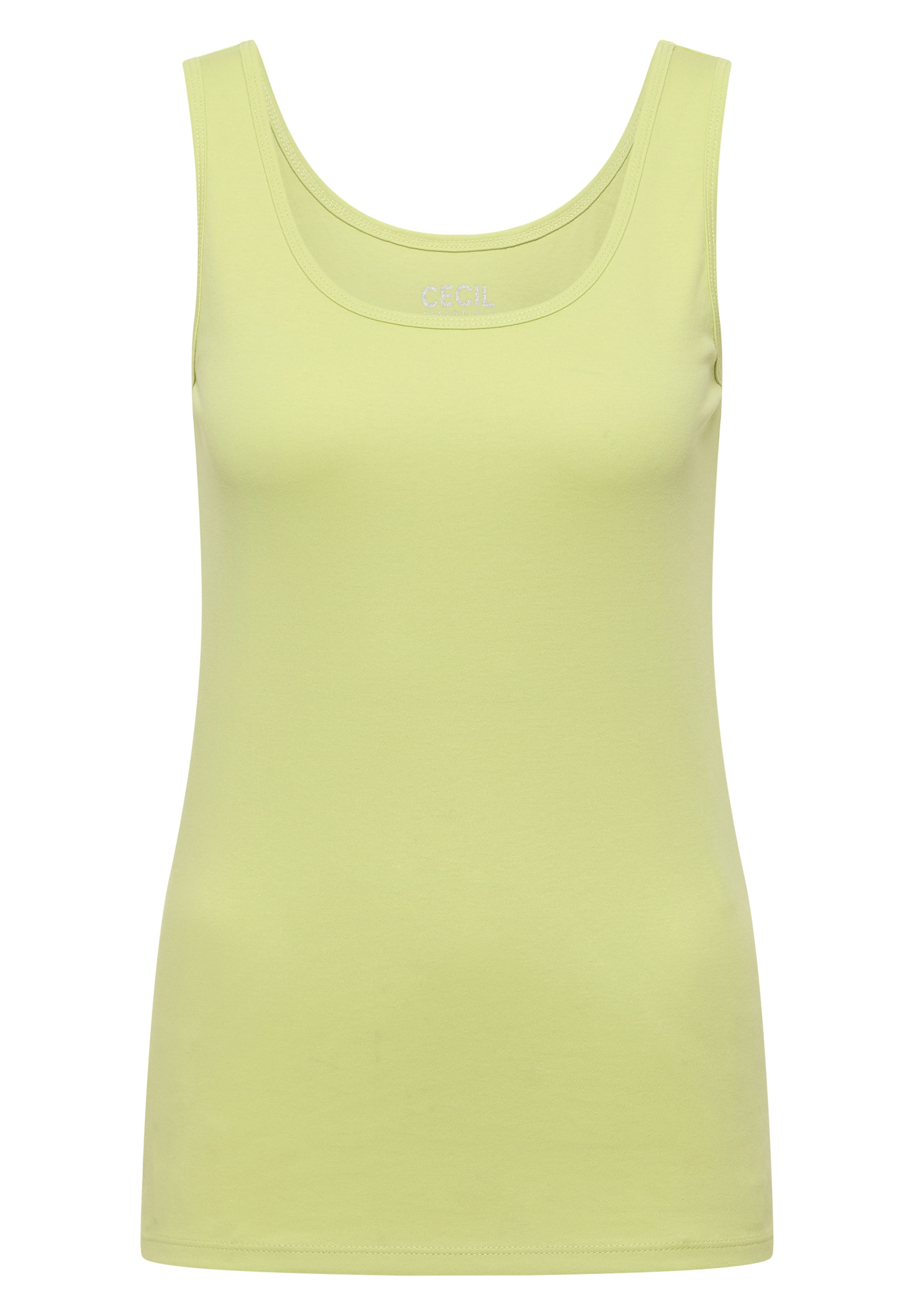 Cecil Shirttop »Style Linda« in Unifarbe