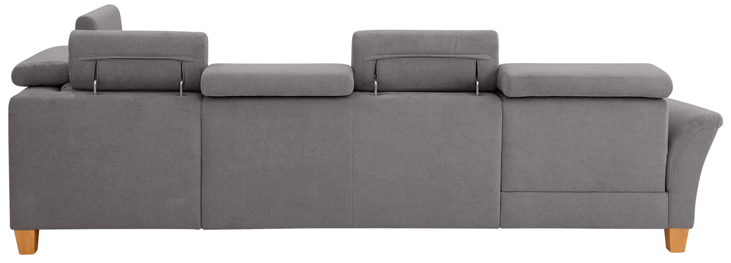 Home affaire Wohnlandschaft »Conville U-Form«, Kopfteilverstellung wahlweise mit Bettfunktion und Bettkasten