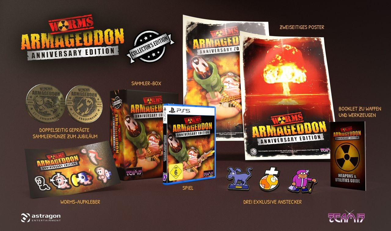Astragon Spielesoftware »Worms Armageddon Anniversary Collectors Edition«, PlayStation 5