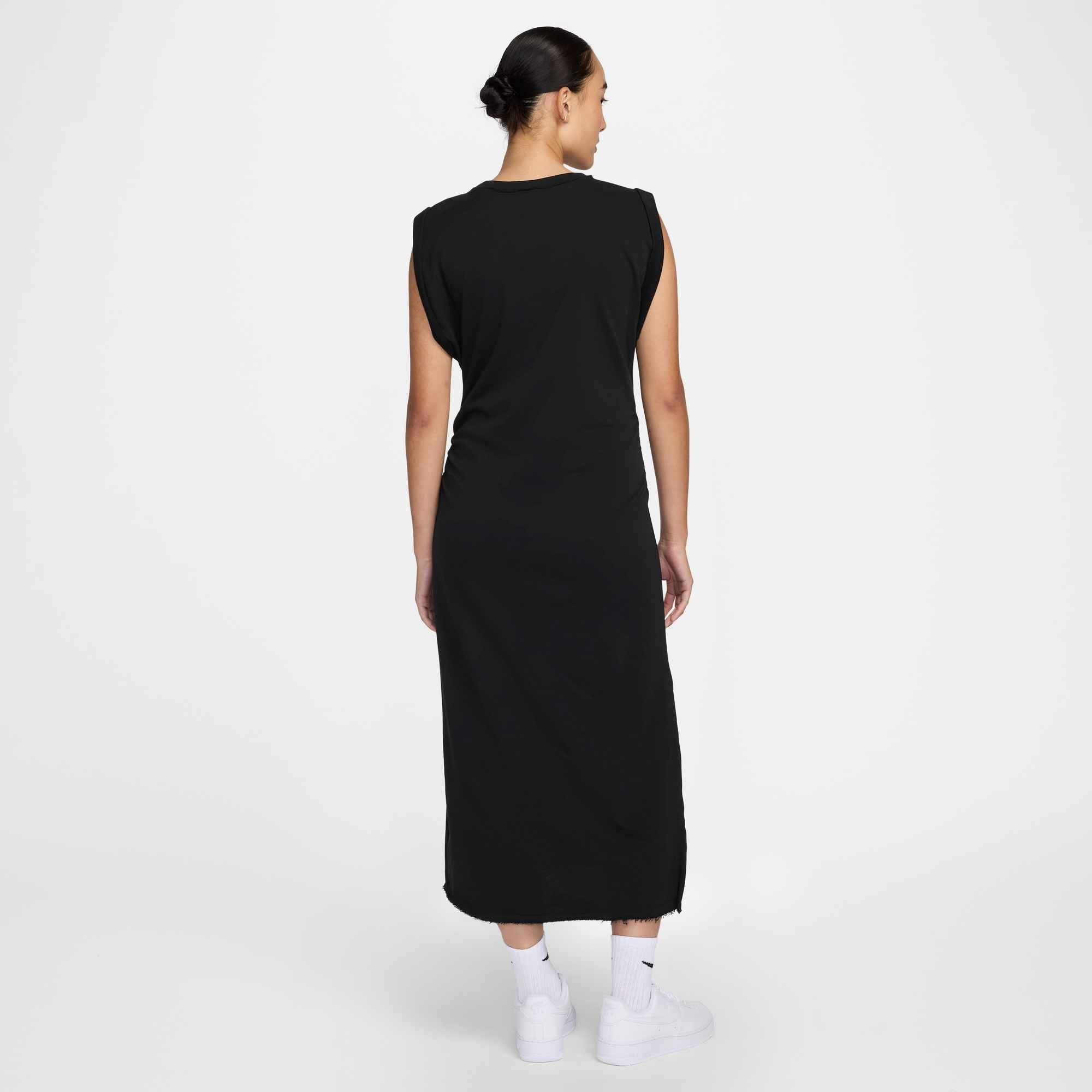 Nike Sportswear Shirtkleid »W NSW NK CHLL FT DRESS« aus Baumwolle und Polyester, erhältlich in den Größen XS bis XXL