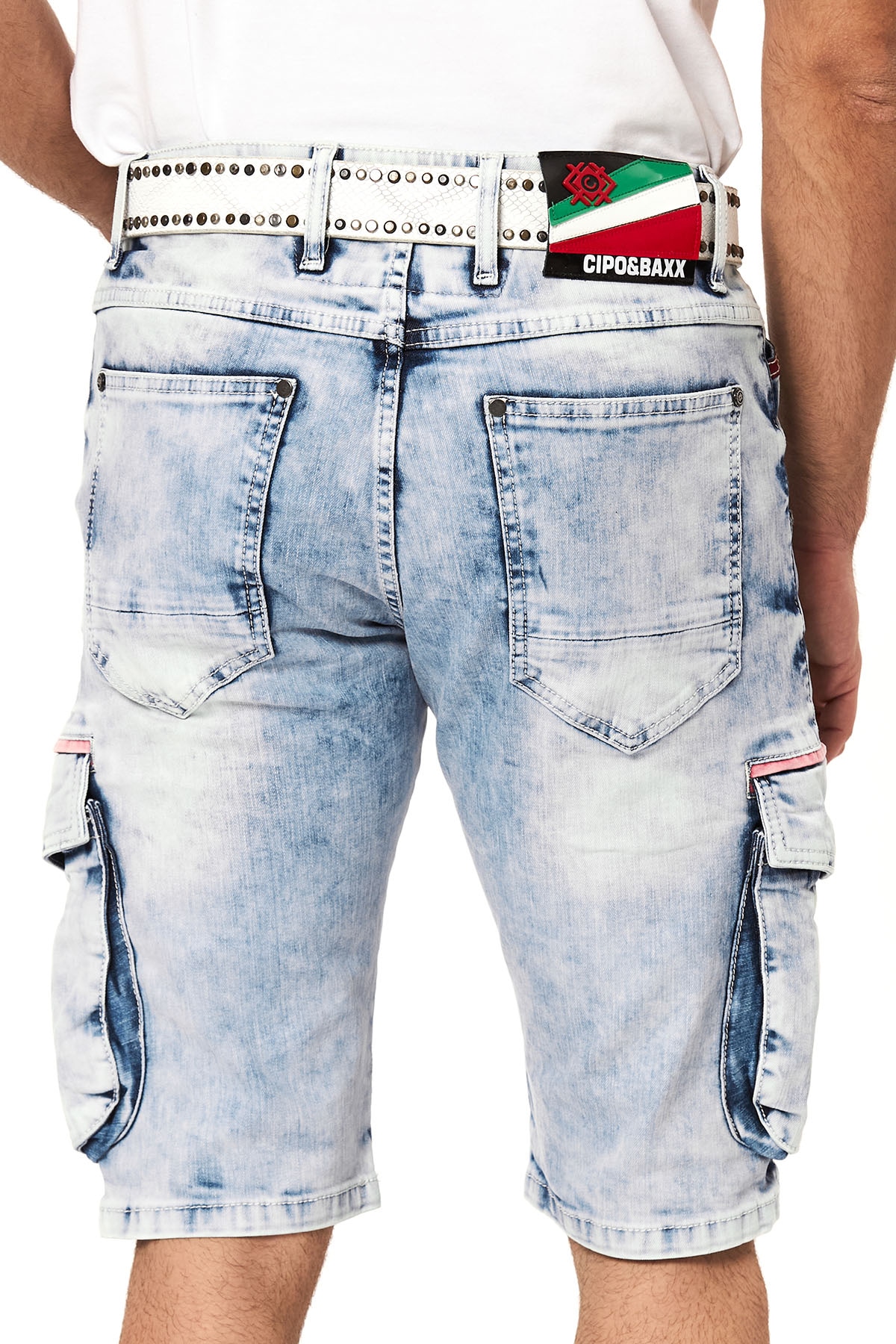 Cipo & Baxx Jeansshorts Baumwollmischung, regular fit