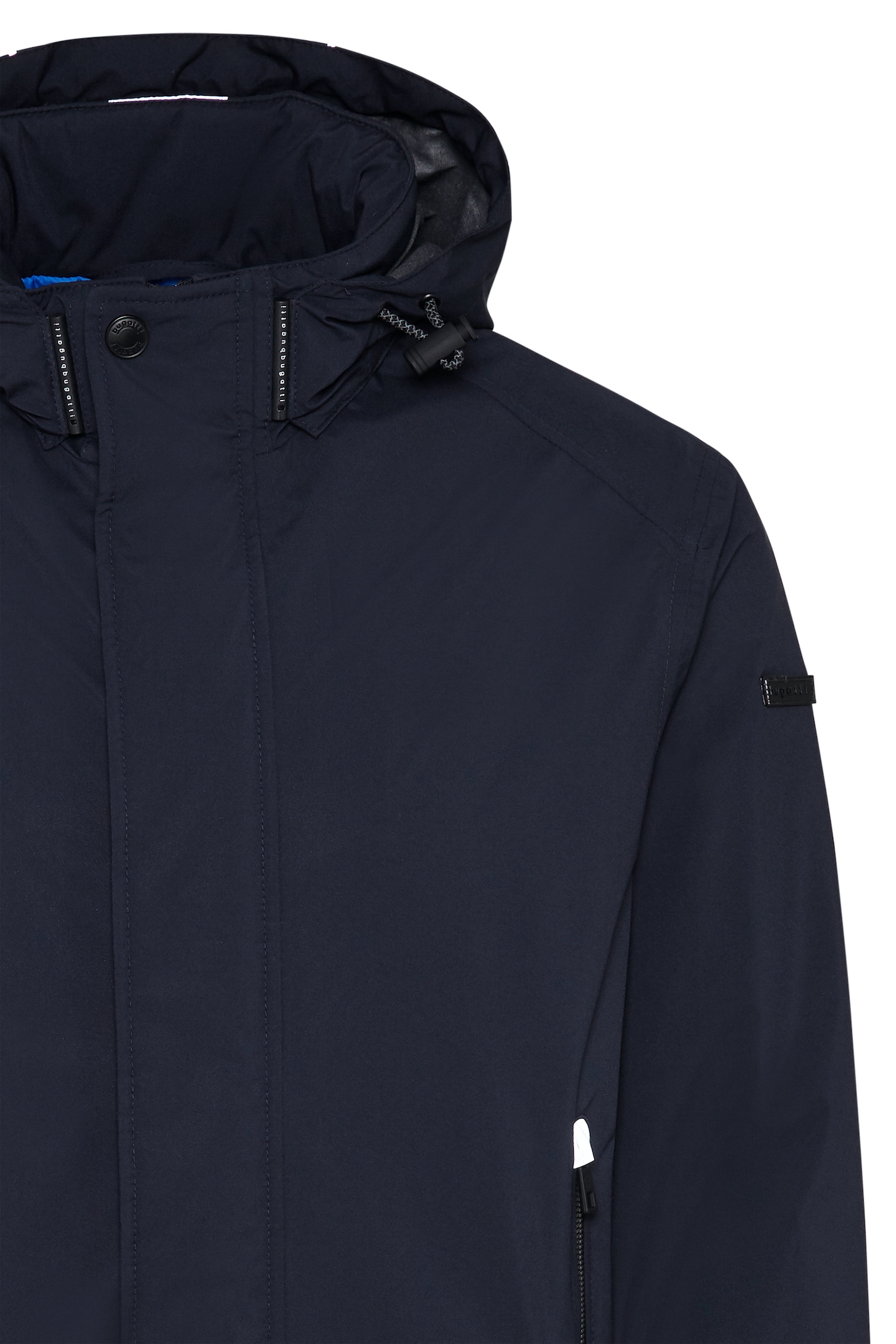 bugatti Regenjacke, mit Kapuze, mit verschweißten Nähten