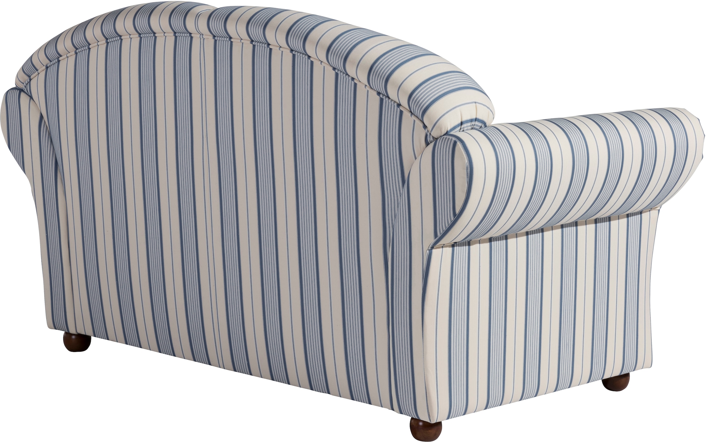 Max Winzer® 2-Sitzer »Caros, klassisch modernes Sofa im Landhausstil, mit hohem Sitzkomfort«, Retro, bequem durch Federkernunterfederung, Streifendesign