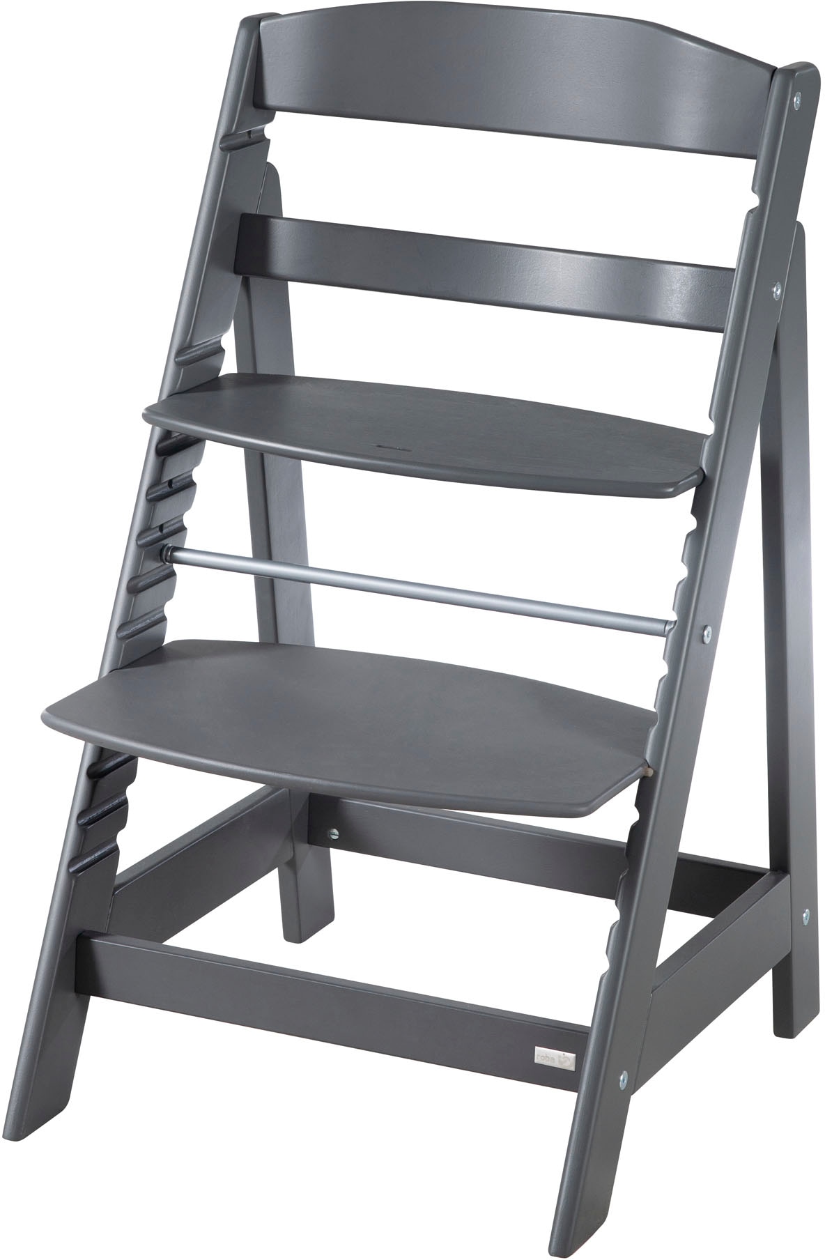 roba® Hochstuhl »Sit Up Flex, anthrazit«, aus Holz