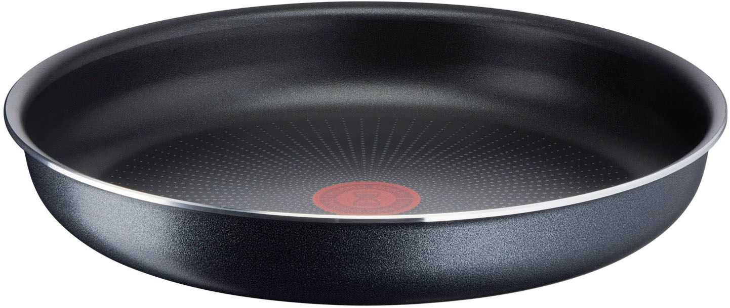 Tefal Pfannen-Set »Ingenio XL Force«, Aluminium, (Set, 3 tlg., je 1 Pfanne Ø 24/28 cm, H: 6 cm), Antihaft, abnehmbarer Griff, Thermo-Signal, alle Herde außer Induktion