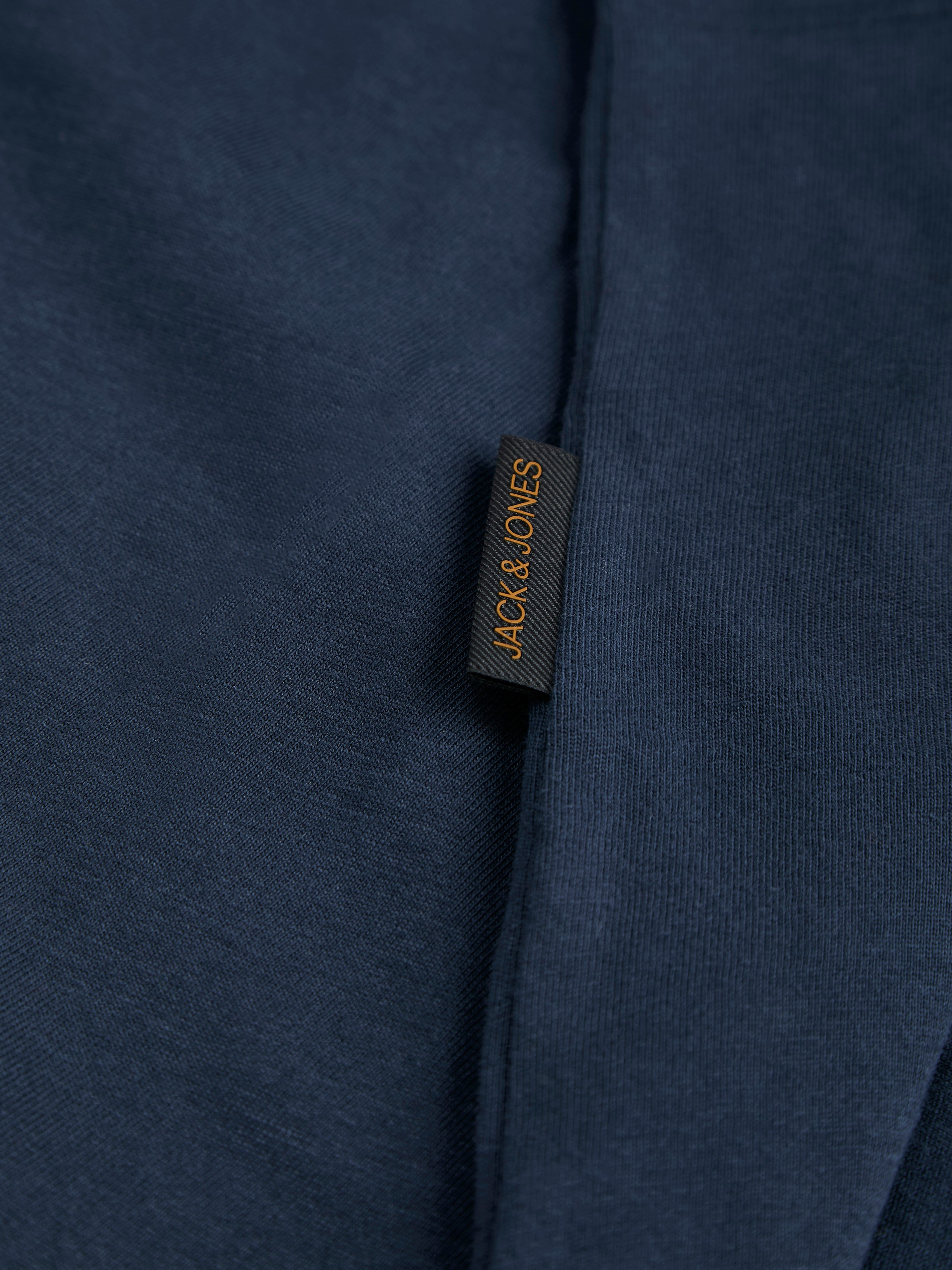 Jack & Jones Rundhalsshirt »JJDEVIN DAYTONA PRINT TEE SS CREW NECK«