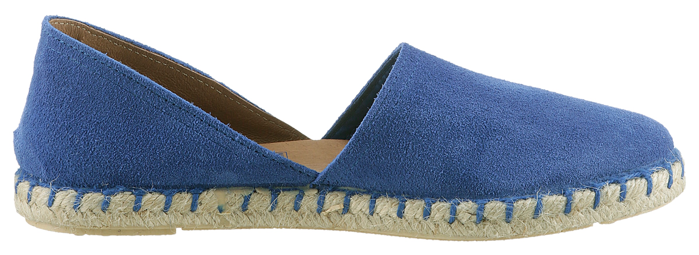 VERBENAS Espadrille »CARMEN SERRAJE«, Schlupfschuh, Sommerschuh, Loafer mit typischem Jute-Rahmen