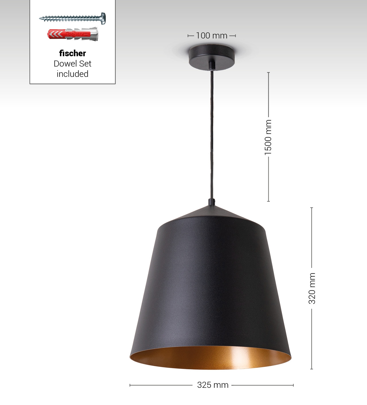 Paco Home Pendelleuchte »Jackson«, für Leuchtmittel E27
