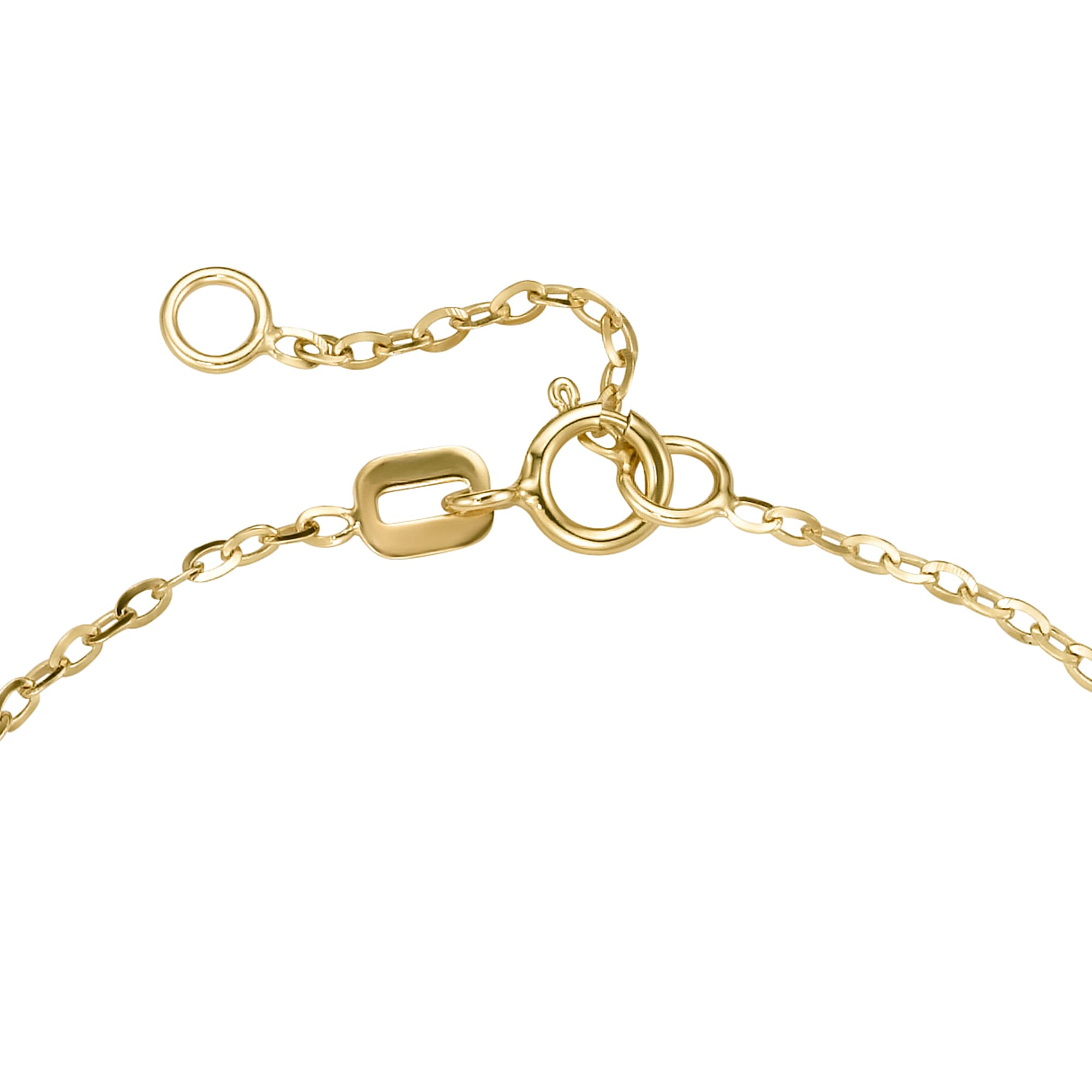 Luigi Merano Armband »Armband mit Identy Gravur-Plättchen für Kinder, Gold 375«