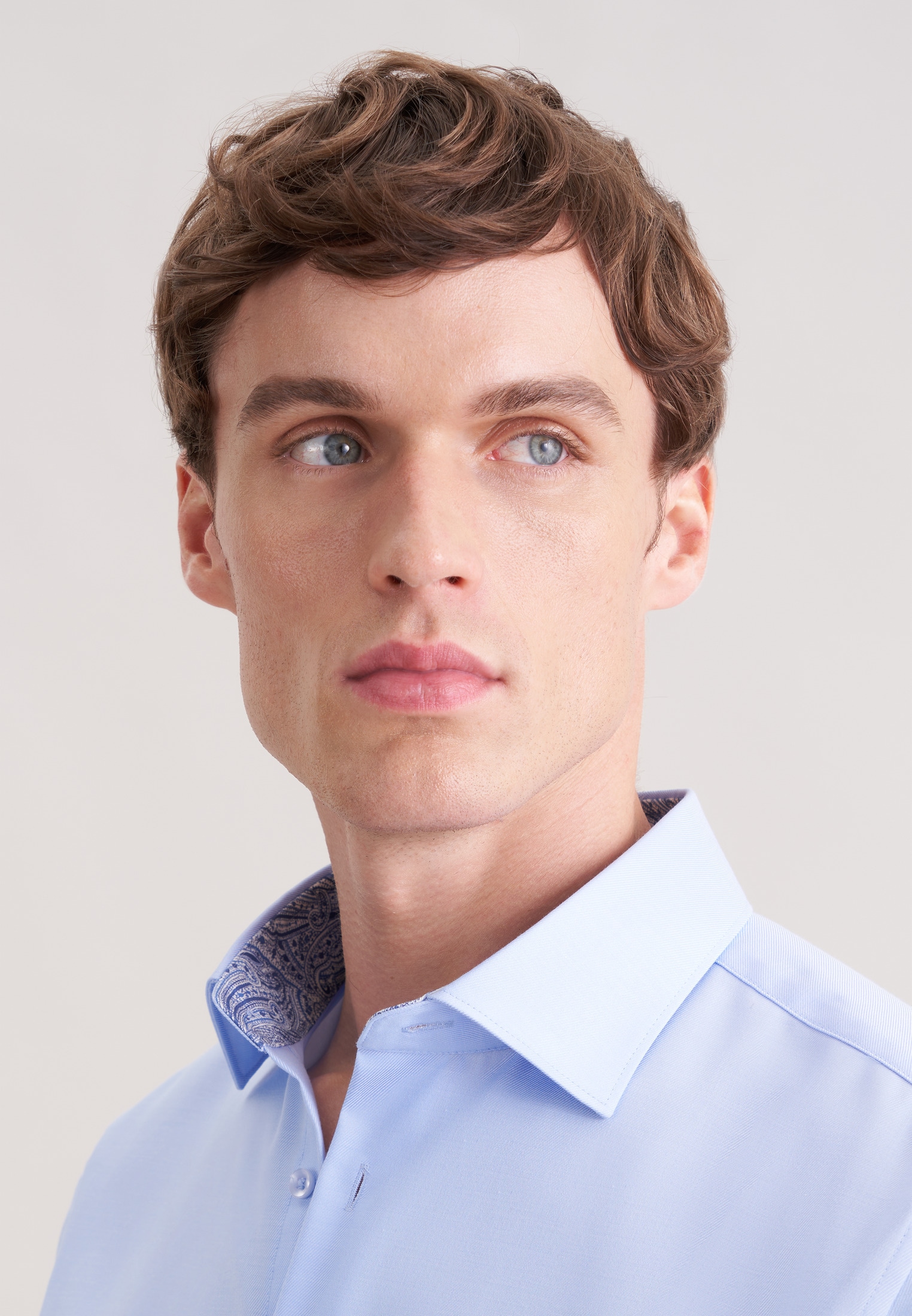 seidensticker Businesshemd »Schwarze Rose« Slim 1/1 Extra lang Kentkragen Uni