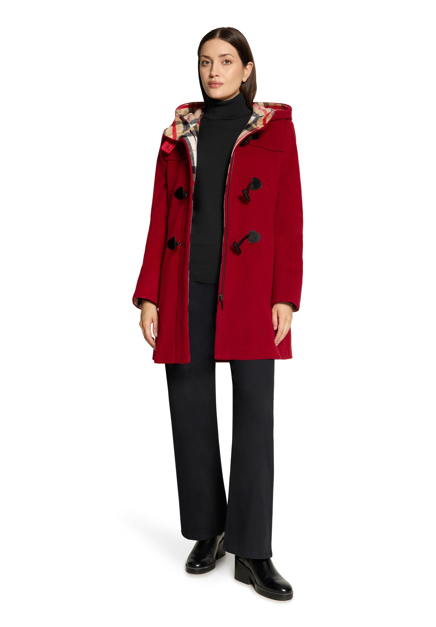 Gil Bret Dufflecoat Dufflecoat mit Kapuze und Wolle/Kaschmir