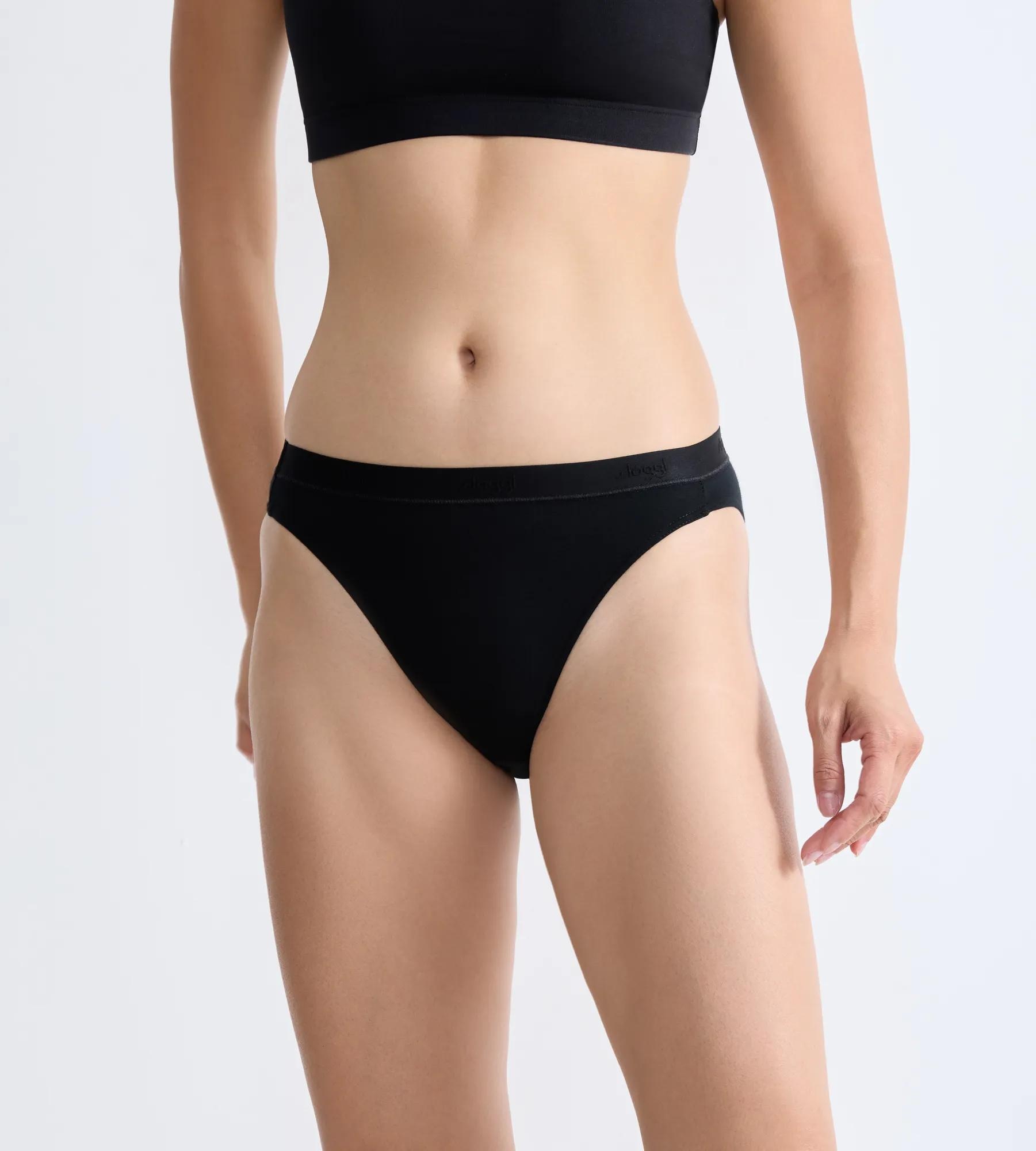 sloggi Slip »GO Casual« 2er Pack,  weich, atmungsaktiv, Baumwollmischung, elastisch
