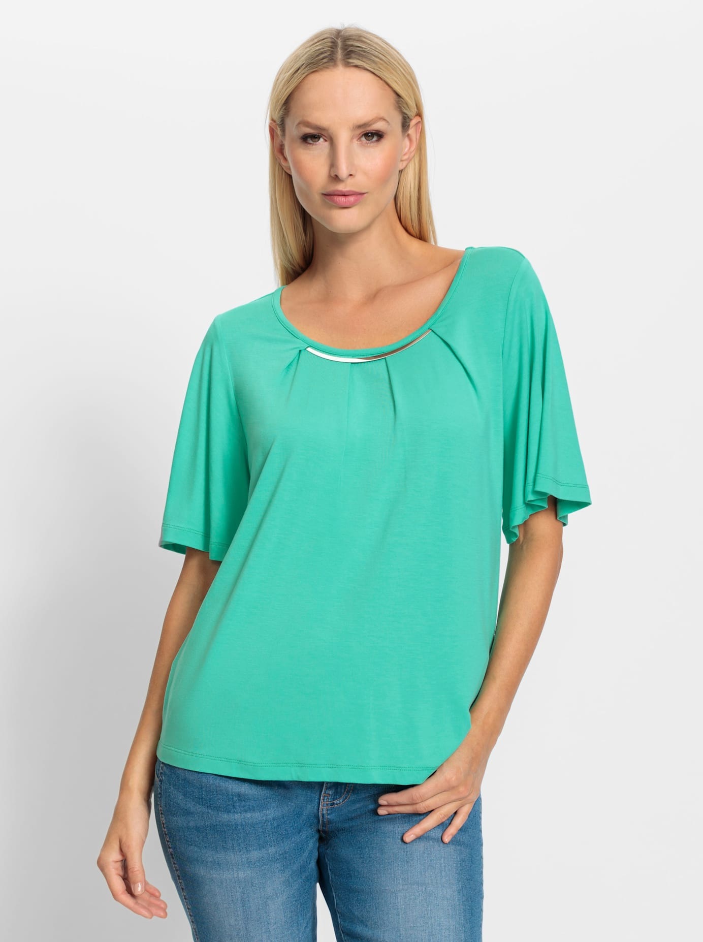 heine Kurzarmshirt »Shirt«, (1 tlg.)