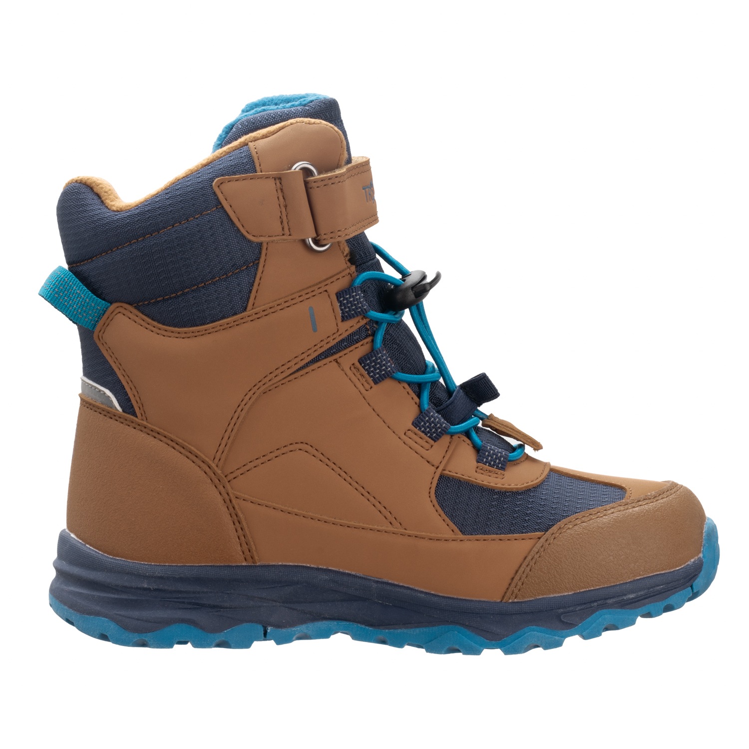 TROLLKIDS Winterstiefel »KIDS HAFJELL WINTER BOOTS XT«, wasserdicht, Klettverschluss, reflektierende Details