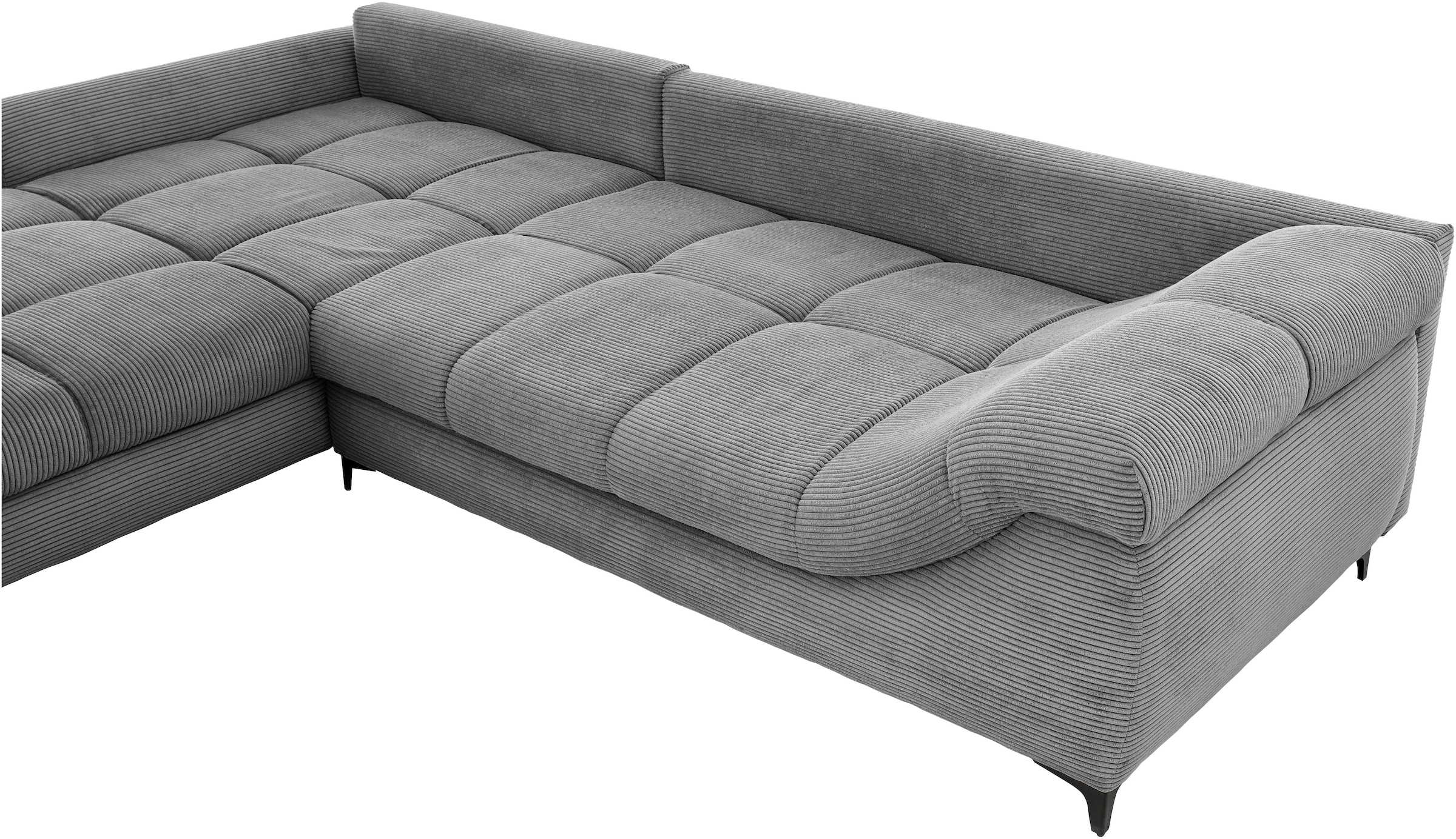 Mr. Couch Ecksofa »Ronaldo, L-Form, wahlweise mit Kaltschaum« wahlweise mit Kaltschaum