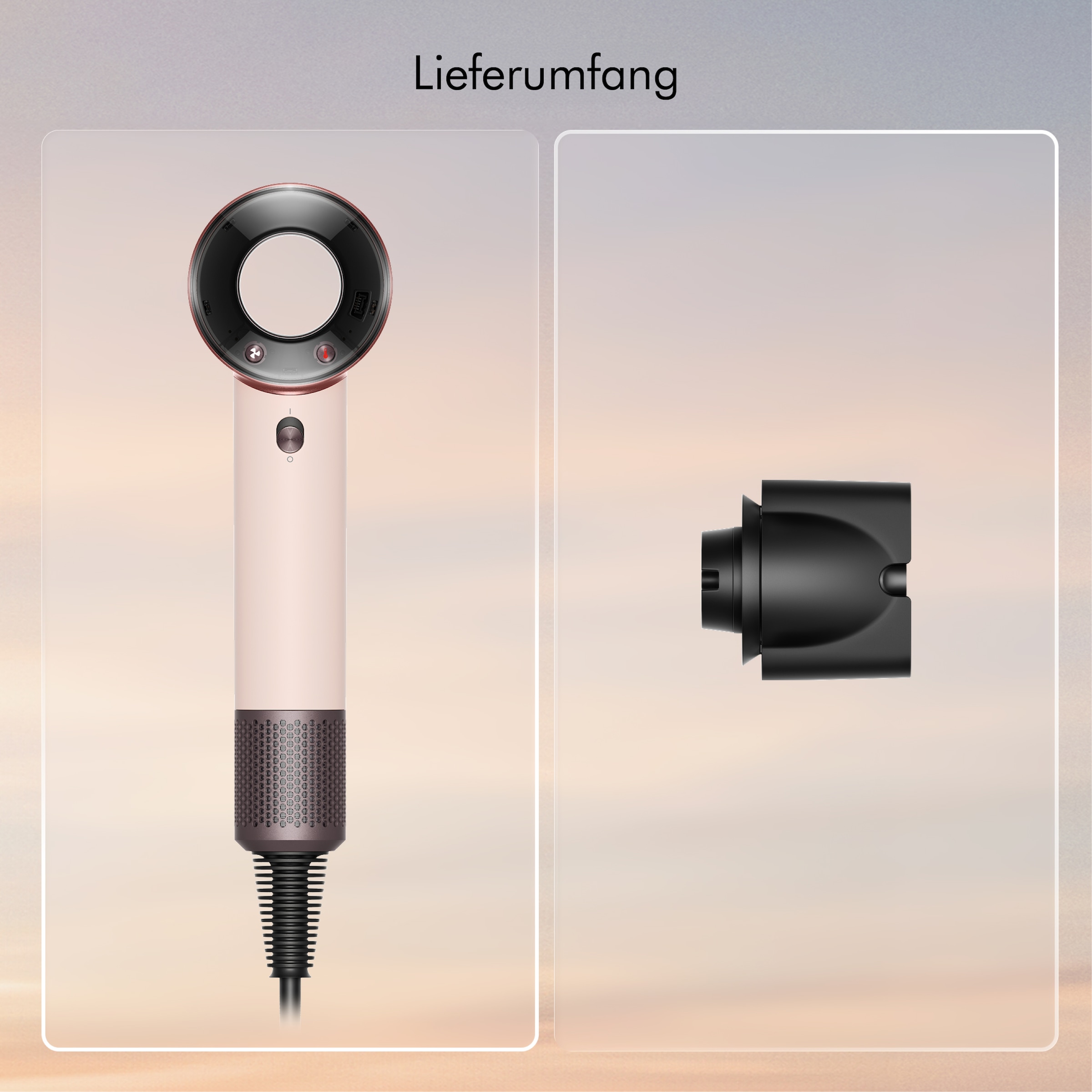 DYSON Haartrockner »Supersonic™ Travel Haartrockner« 1.200 W 1 Aufsätze perfekt für unterwegs, intelligente Temperaturregulierung