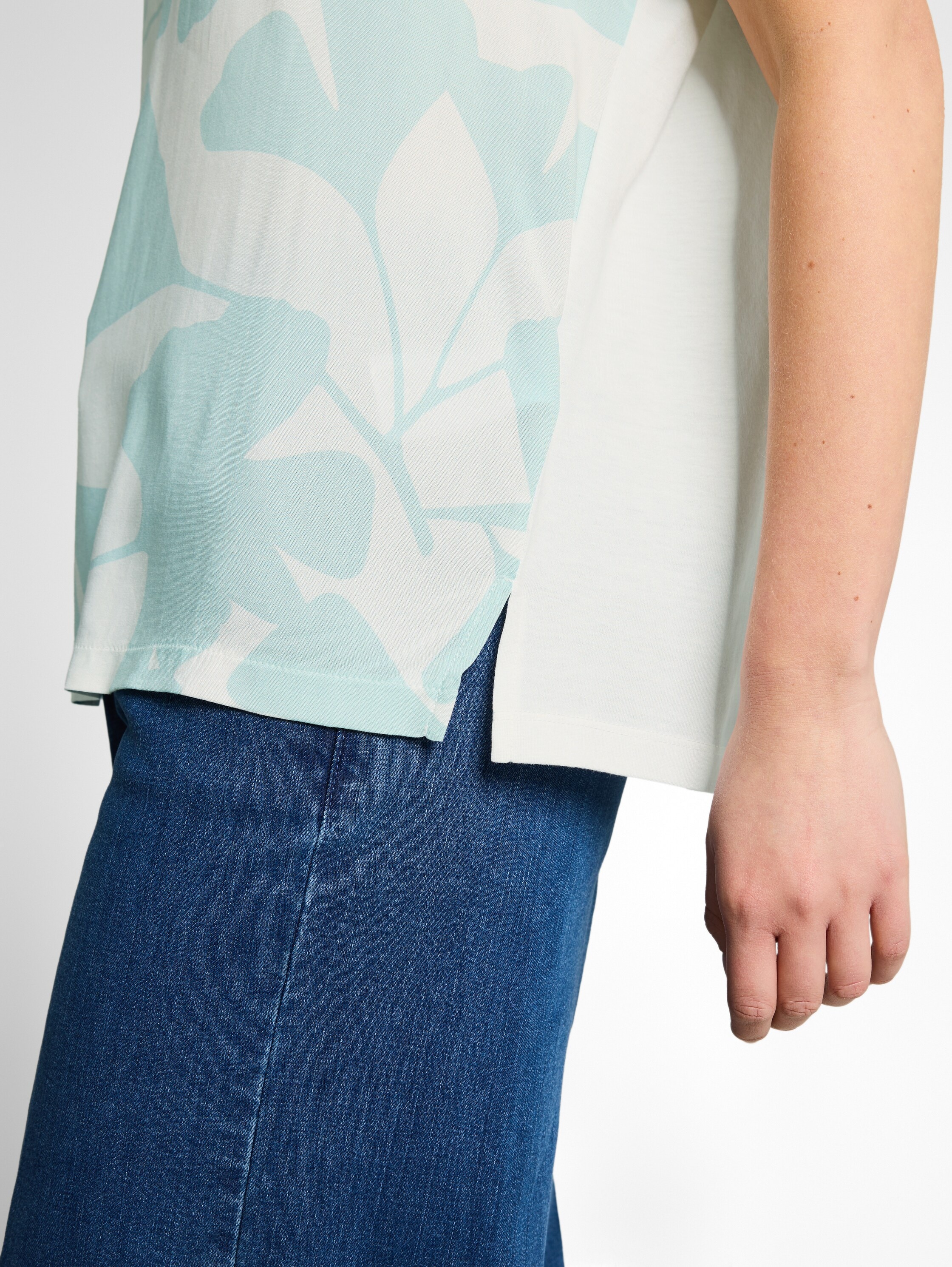 TOM TAILOR T-Shirt mit All-Over Print