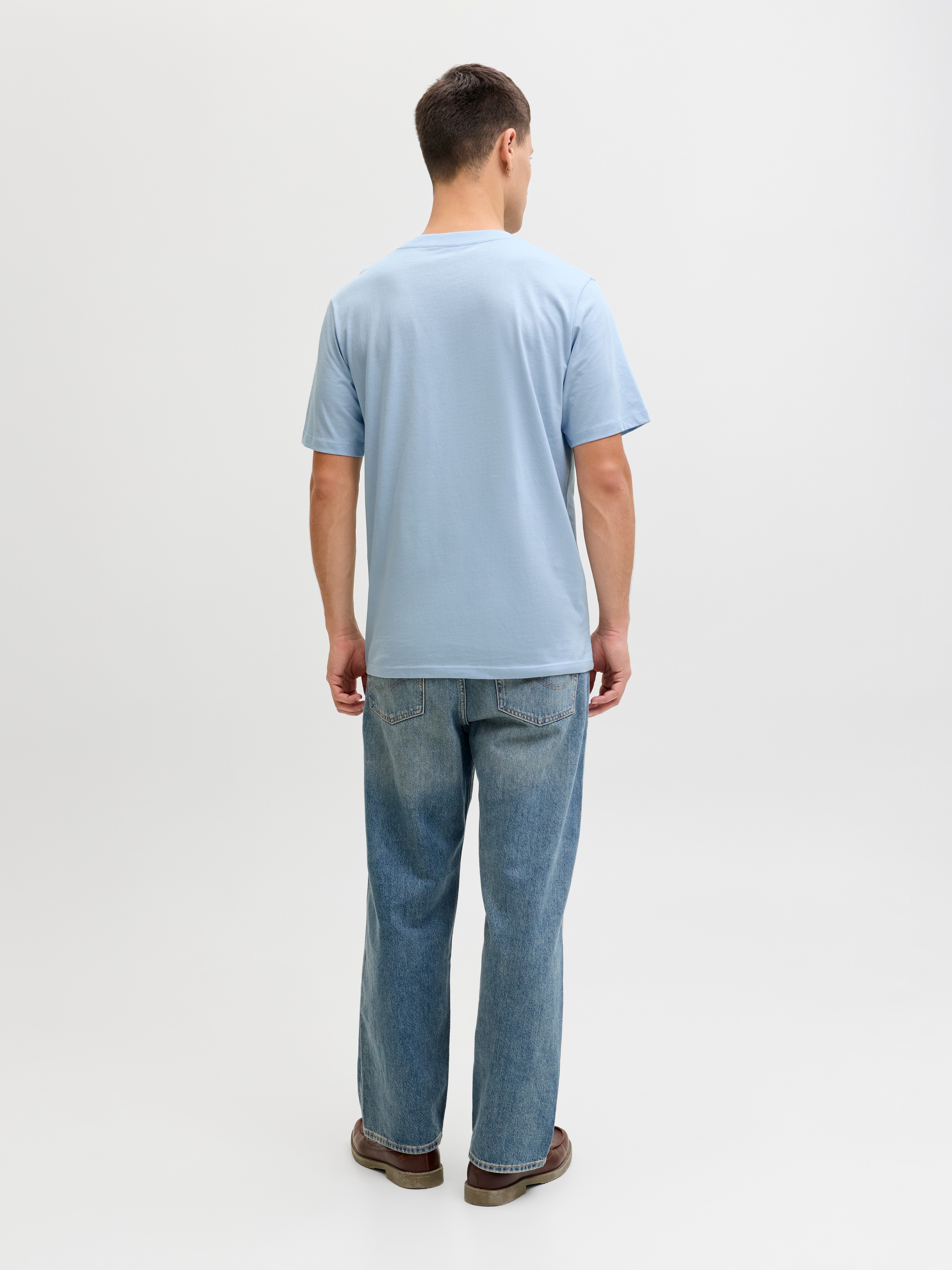 Jack & Jones Rundhalsshirt »JJBRANDON TEE SS CREW NECK«