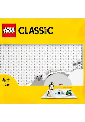 LEGO® Konstruktionsspielsteine »Weiße Bauplatte (11026), LEGO® Classic«, (1 St.), Made... kaufen