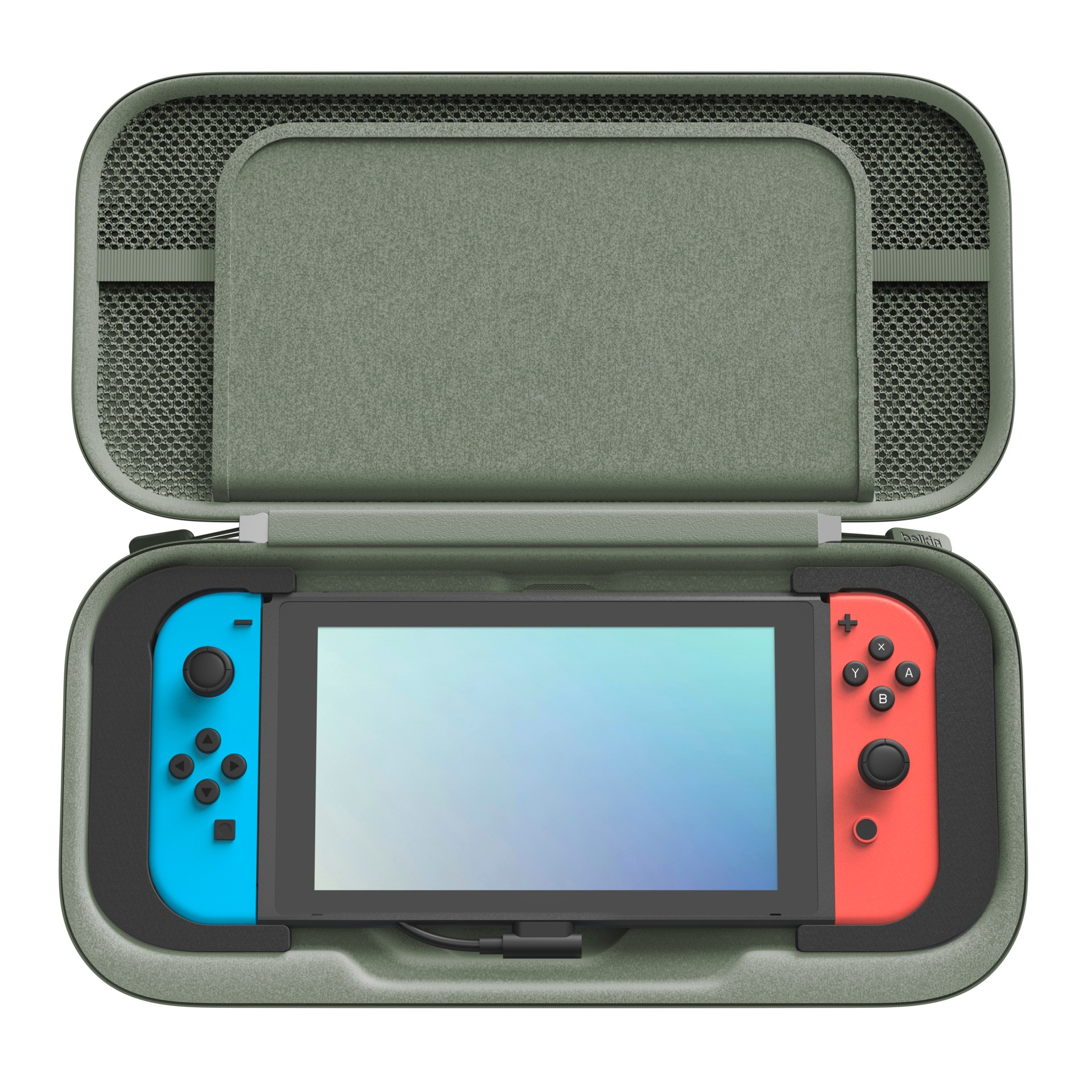 Belkin Powerbank »Gaming Charging Case 10K für Nintendo Switch 2« Belkin Charging Case Powerbank für Nintendo Switch 2,charcoal 10.000 mAh