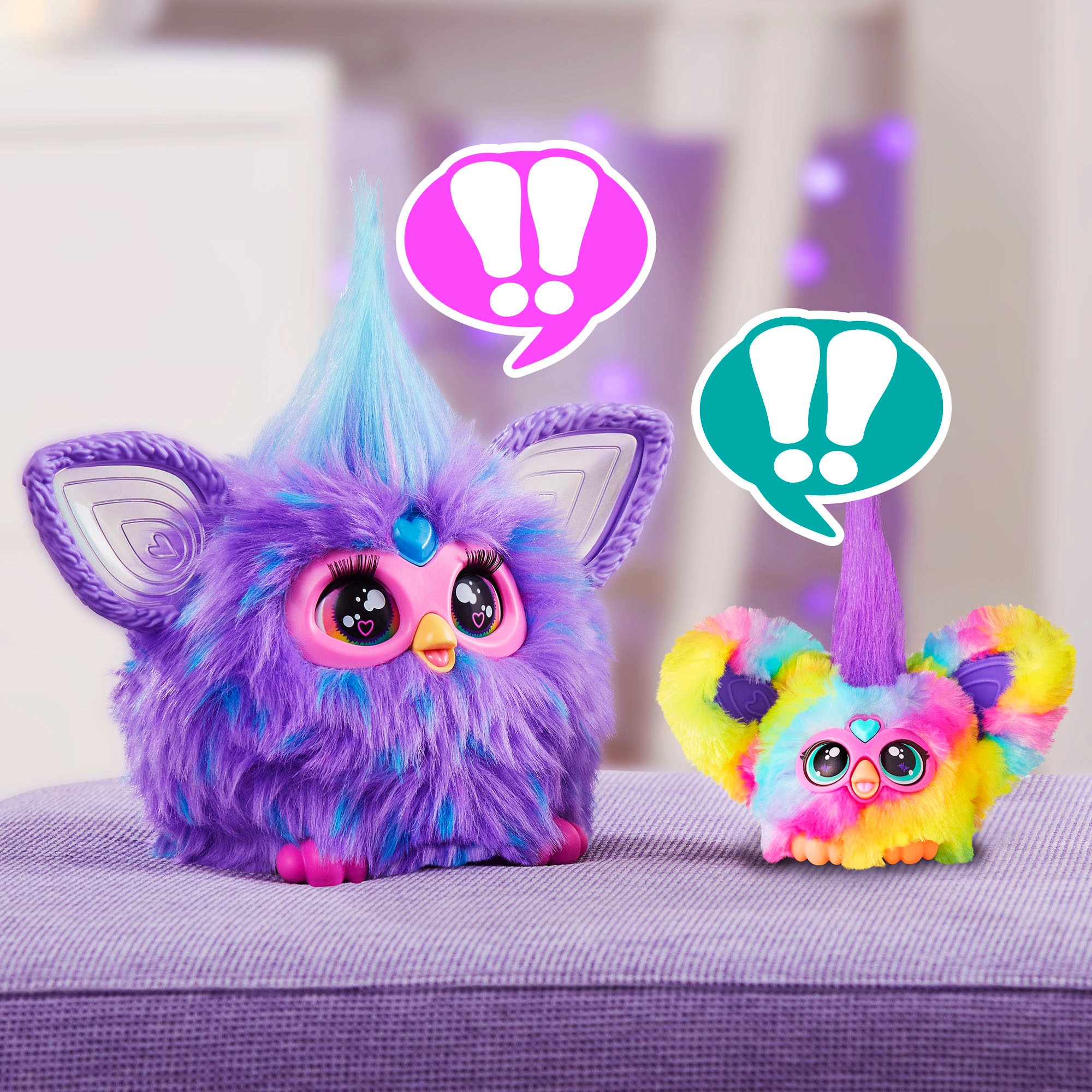 Hasbro Plüschfigur »Furby, Furblets Ray-Vee«, mit Sound