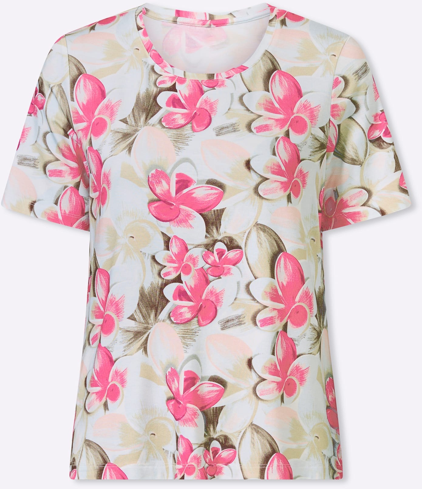 Lady Rundhalsshirt »Druck-Shirt« 1 tlg.