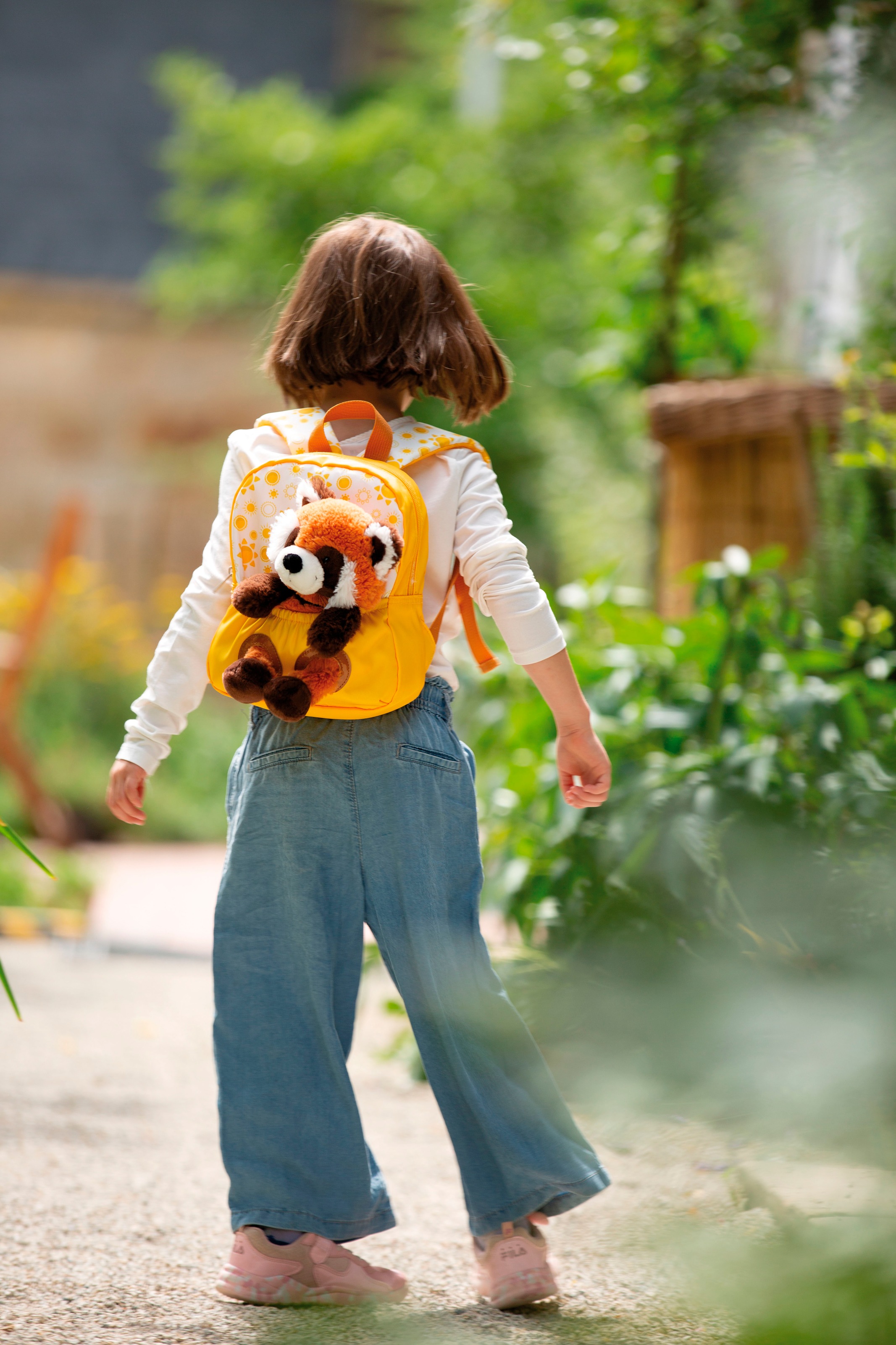 Nici Kinderrucksack »Travel Friends, Rucksack mit Plüsch Roter Panda, 25 cm«