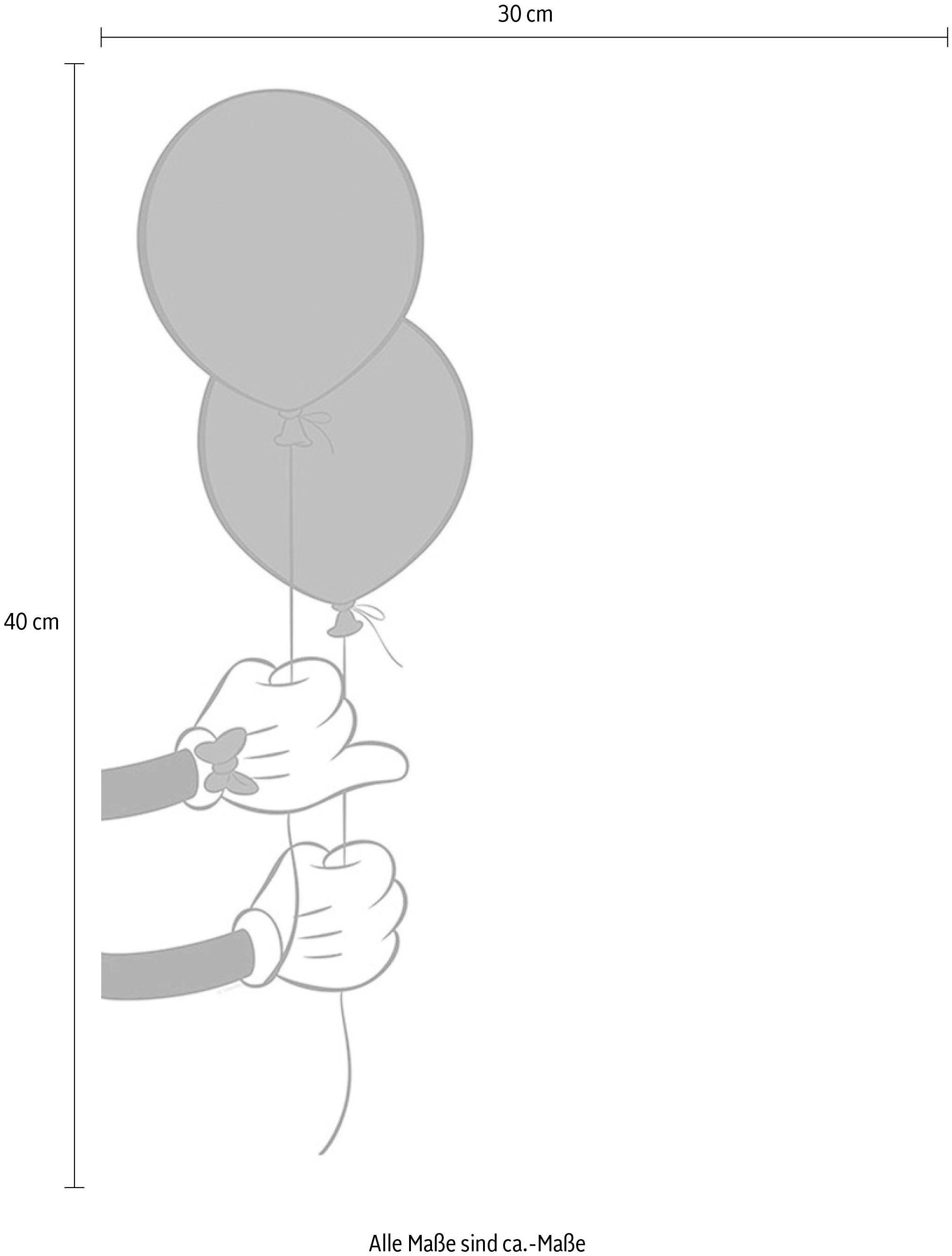 Komar Bild »Mickey Mouse Balloon« Disney 1 Stk. tlg. Wandbild zur Dekoration im Kinderzimmer - ohne Rahmen